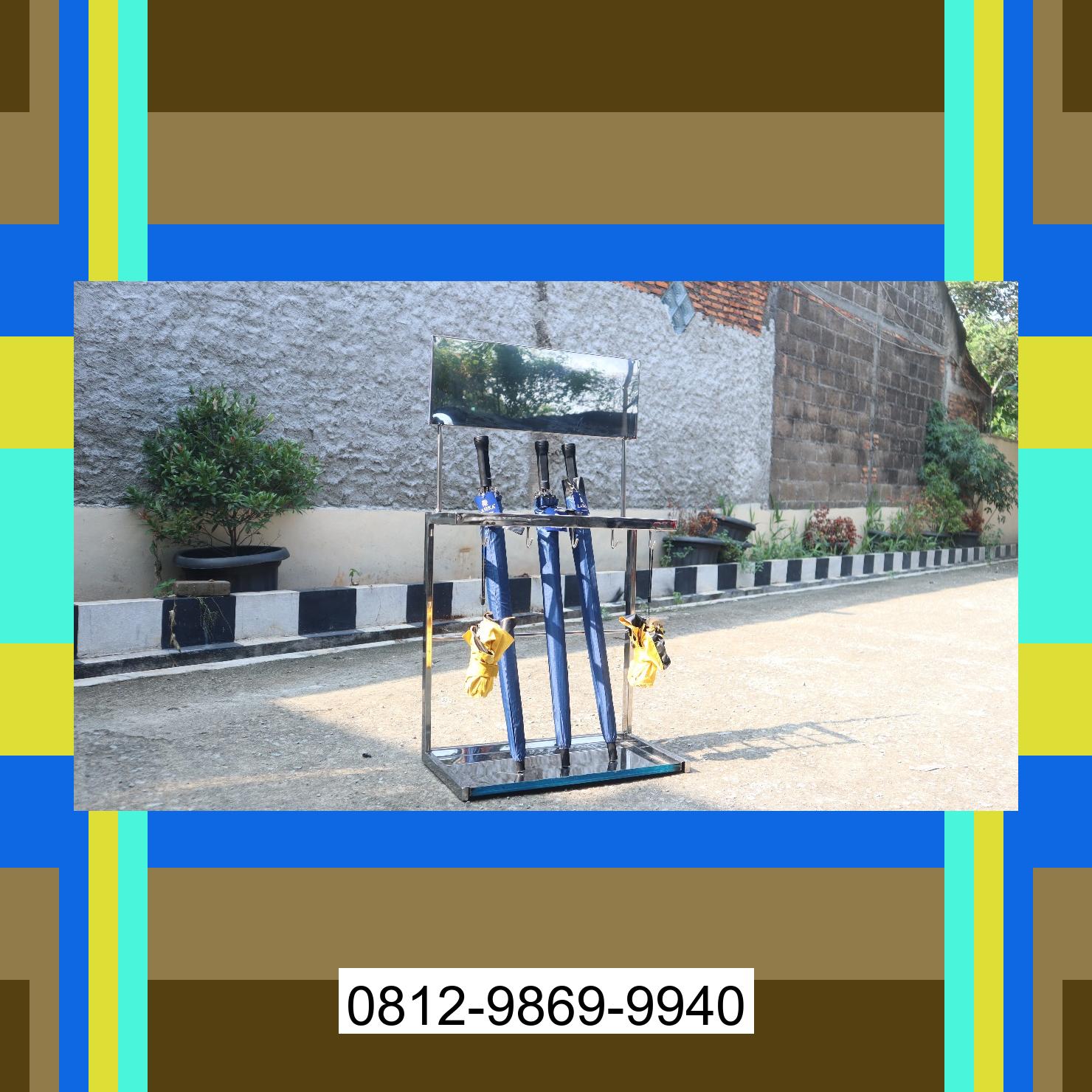 0812-9869-9940 Terbaik, Jual Rak Payung | Tempat Payung | Rak Tempat Stand Payung | Lemari Payung | Promo Launching Kampar