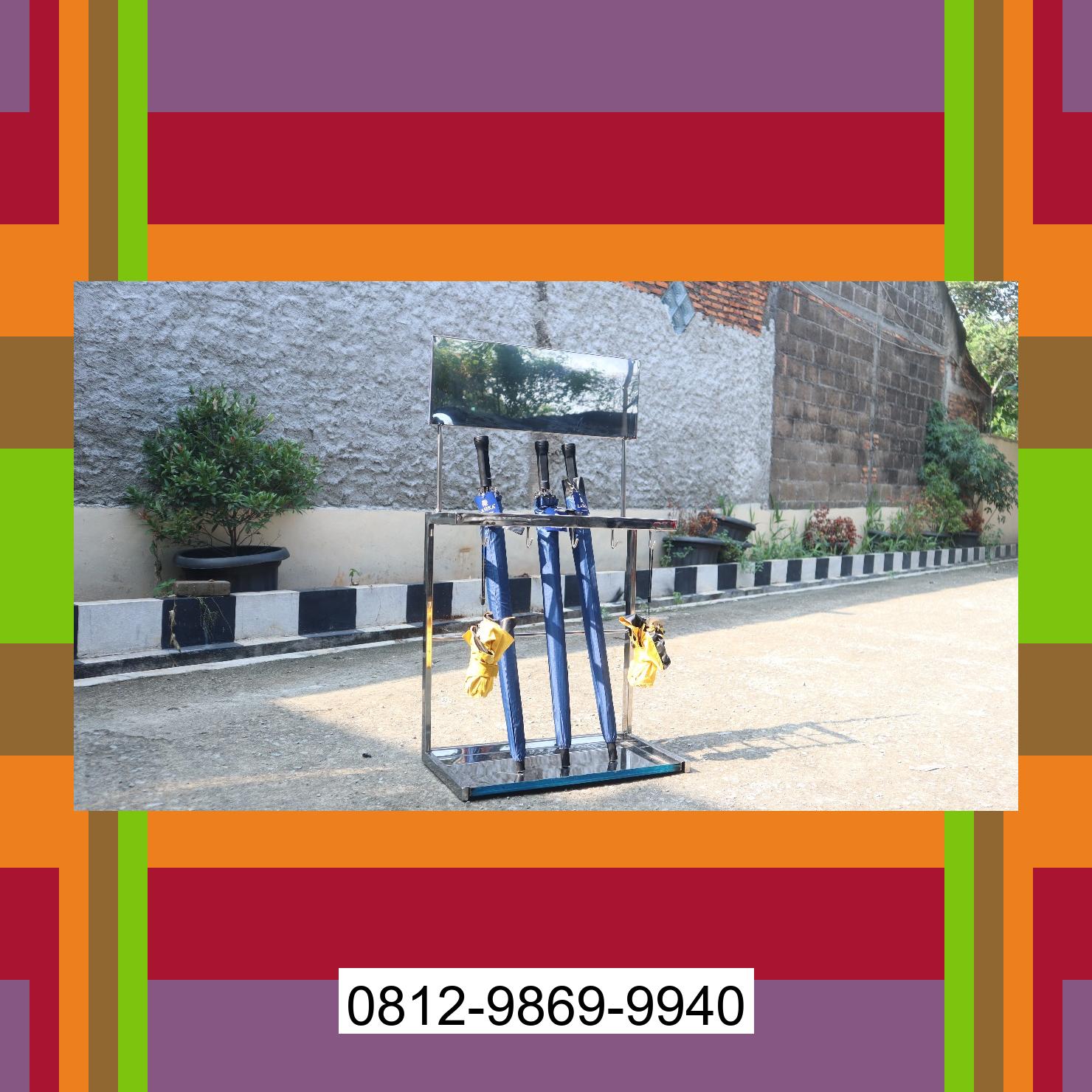 0812-9869-9940 Terbaik, Jual Rak Payung | Tempat Payung | Rak Tempat Stand Payung | Lemari Payung | Promo Launching Kotamobagu