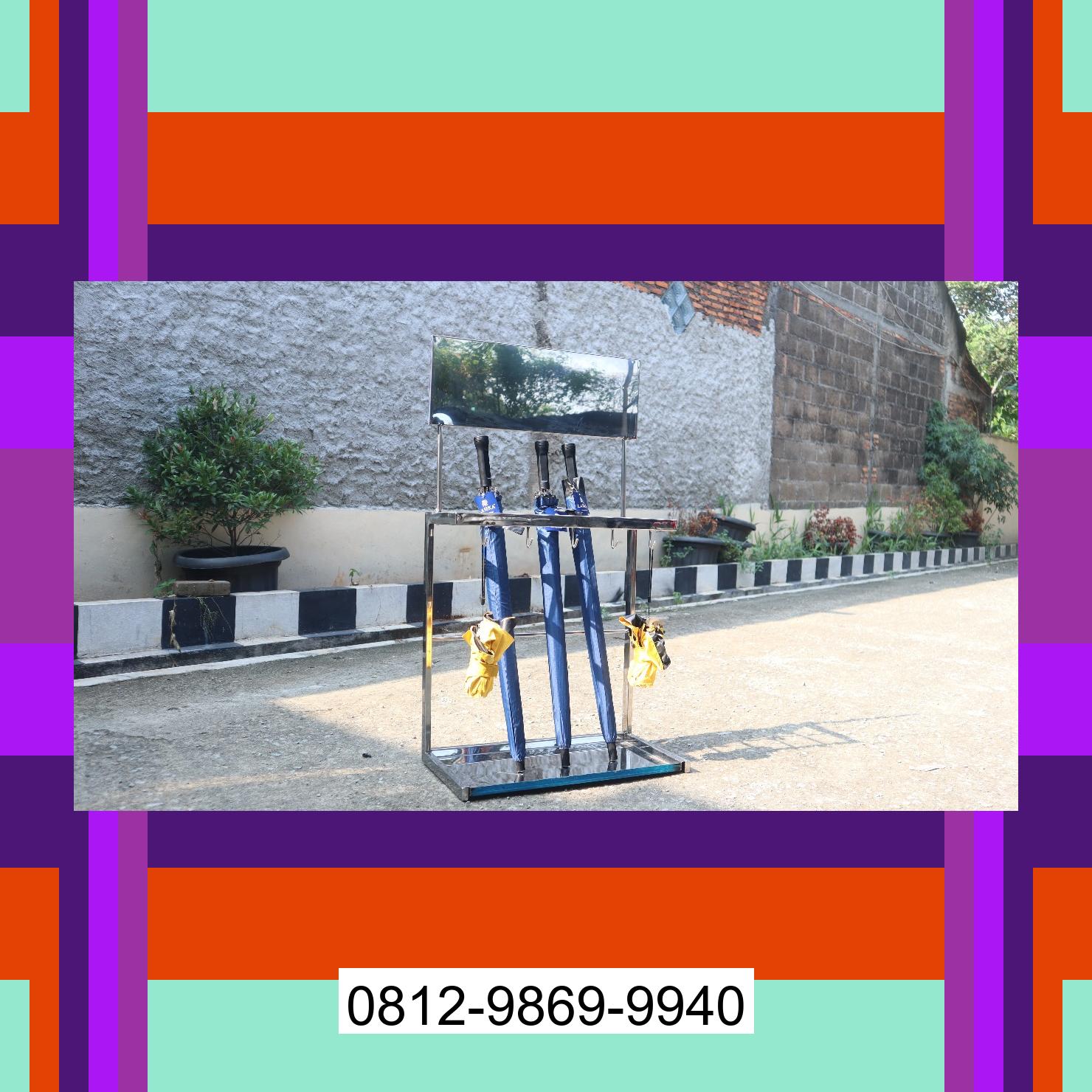 0812-9869-9940 Terbaik, Jual Rak Payung | Tempat Payung | Rak Tempat Stand Payung | Lemari Payung | Promo Launching Kuala Cenaku