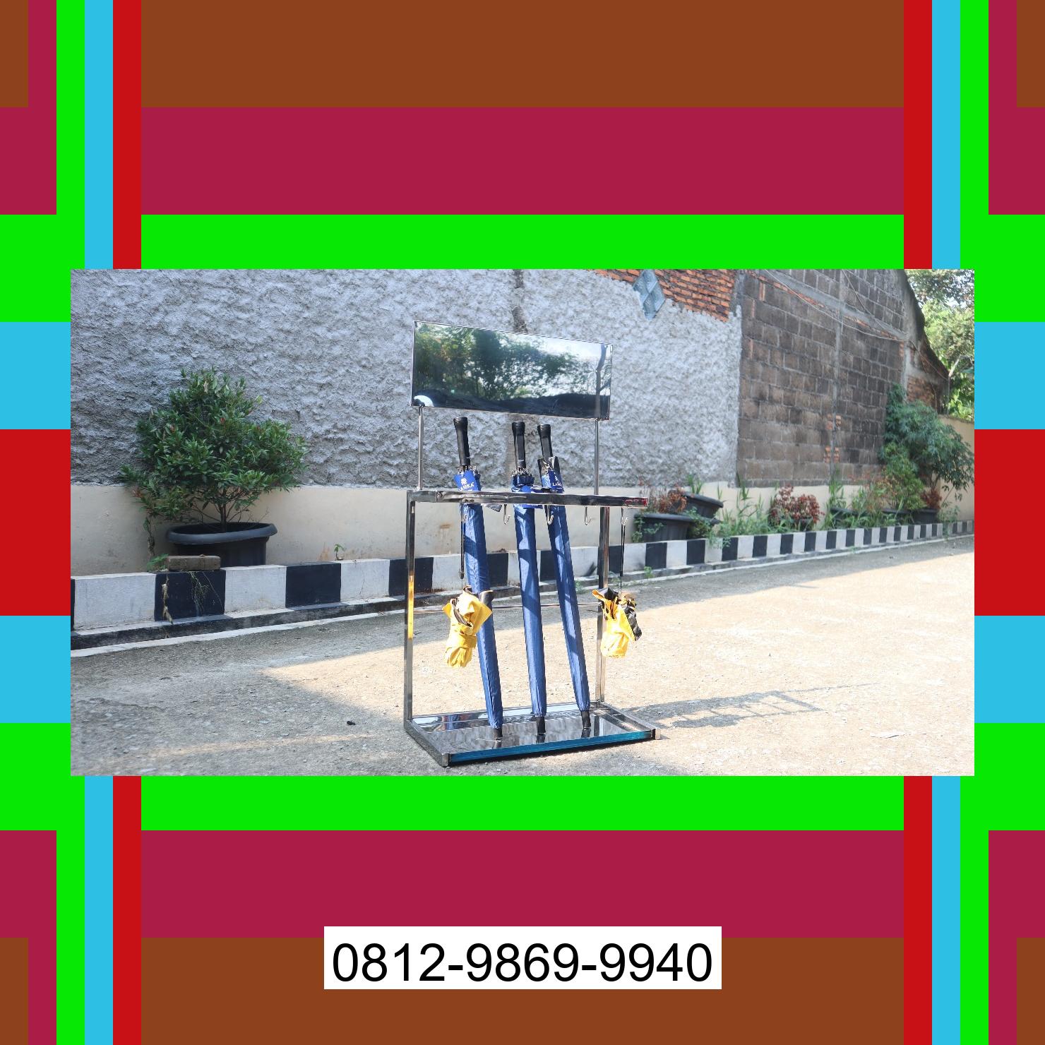 0812-9869-9940 Terbaik, Jual Rak Payung | Tempat Payung | Rak Tempat Stand Payung | Lemari Payung | Promo Launching Kualuh Hulu