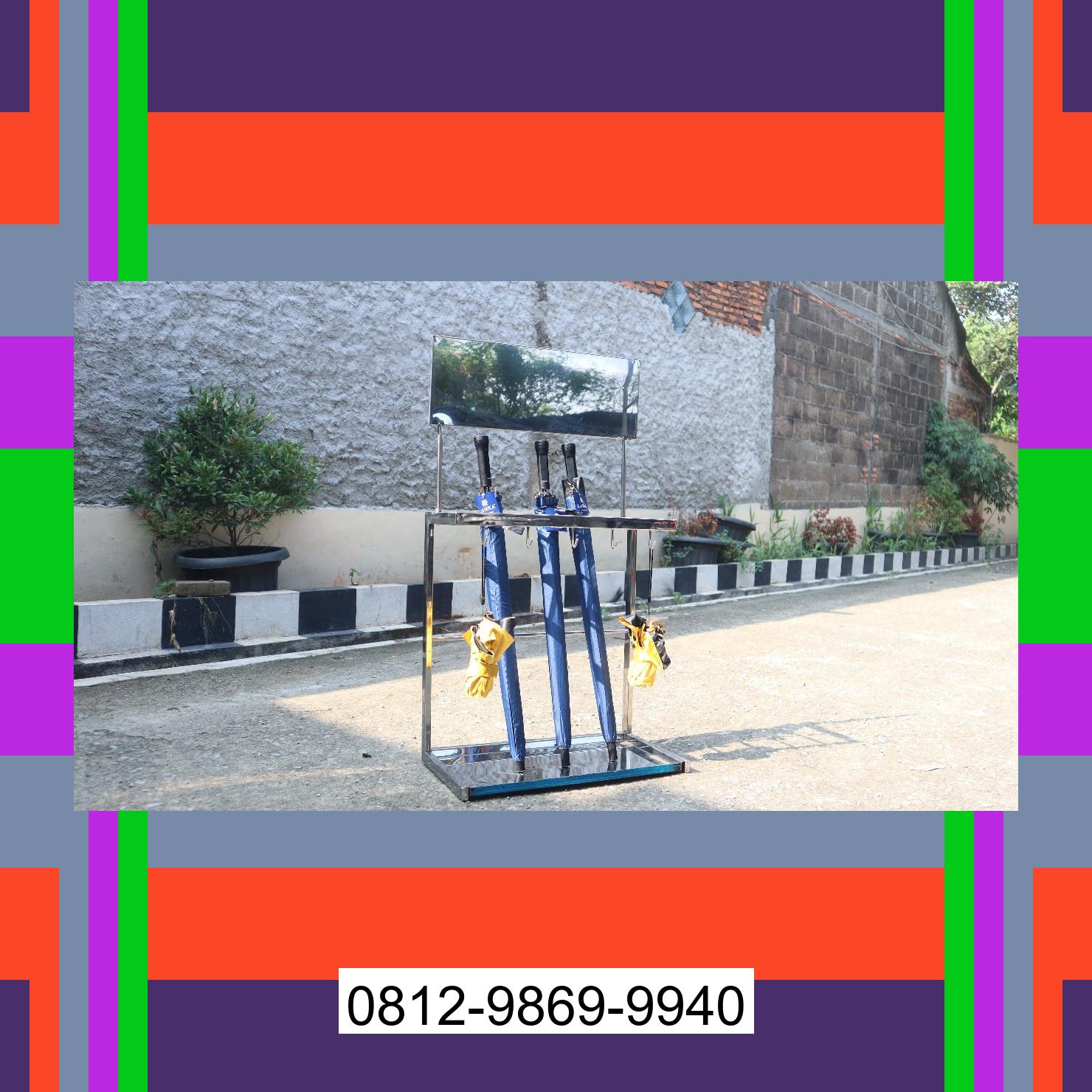0812-9869-9940 Terbaik, Jual Rak Payung | Tempat Payung | Rak Tempat Stand Payung | Lemari Payung | Promo Launching Kutai Barat