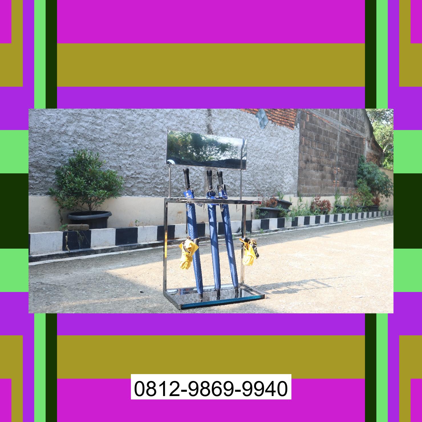 0812-9869-9940 Terbaik, Jual Rak Payung | Tempat Payung | Rak Tempat Stand Payung | Lemari Payung | Promo Launching Lintong Nihuta