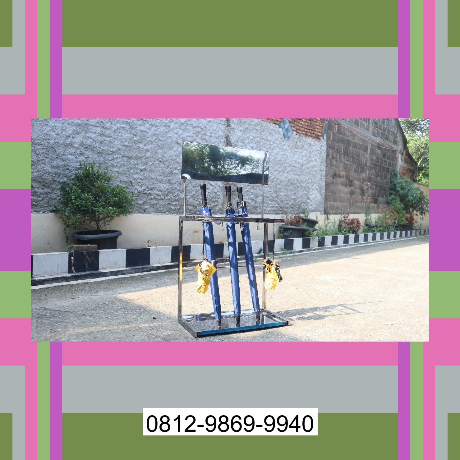 0812-9869-9940 Terbaik, Jual Rak Payung | Tempat Payung | Rak Tempat Stand Payung | Lemari Payung | Promo Launching Lombok Tengah