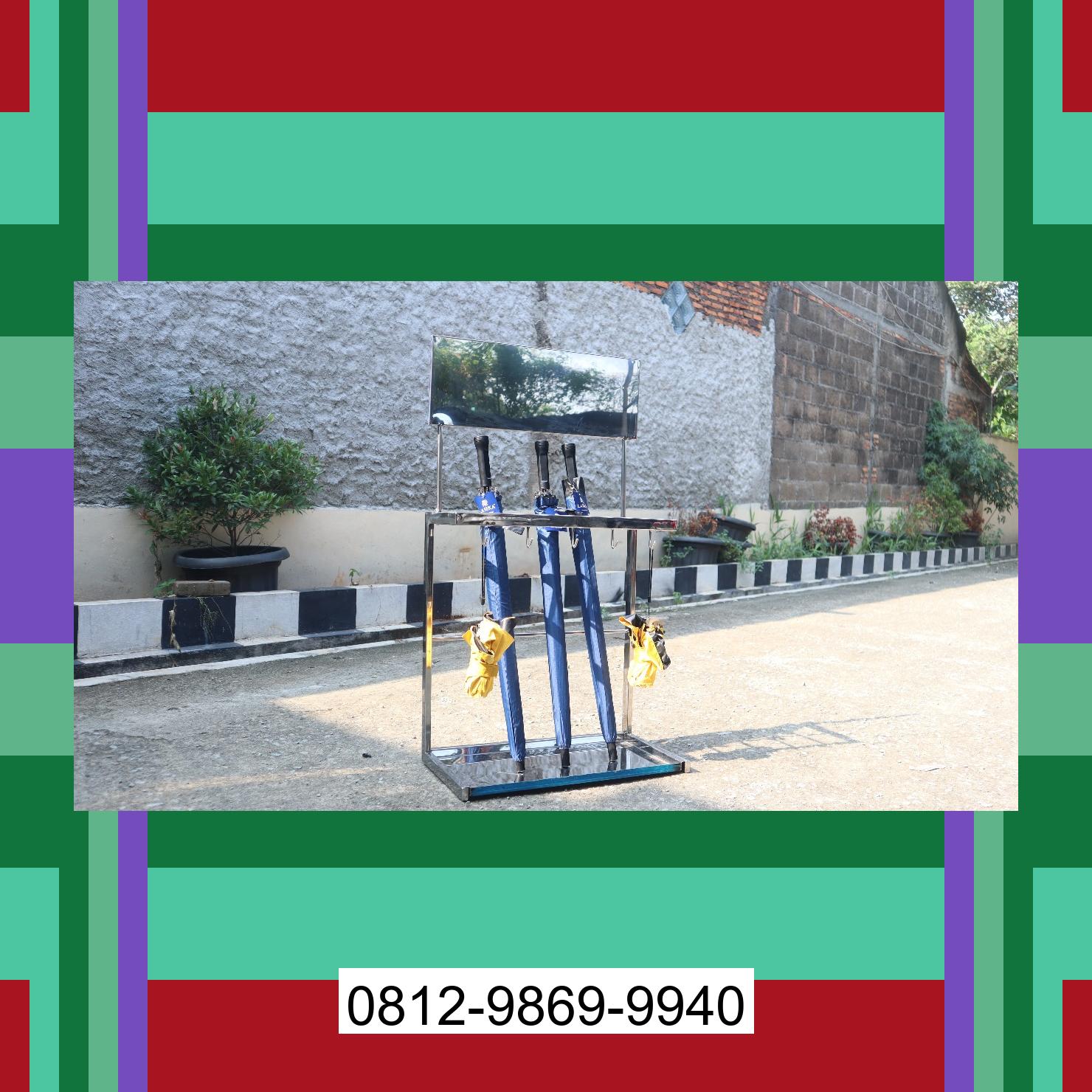 0812-9869-9940 Terbaik, Jual Rak Payung | Tempat Payung | Rak Tempat Stand Payung | Lemari Payung | Promo Launching Madang Suku Ii