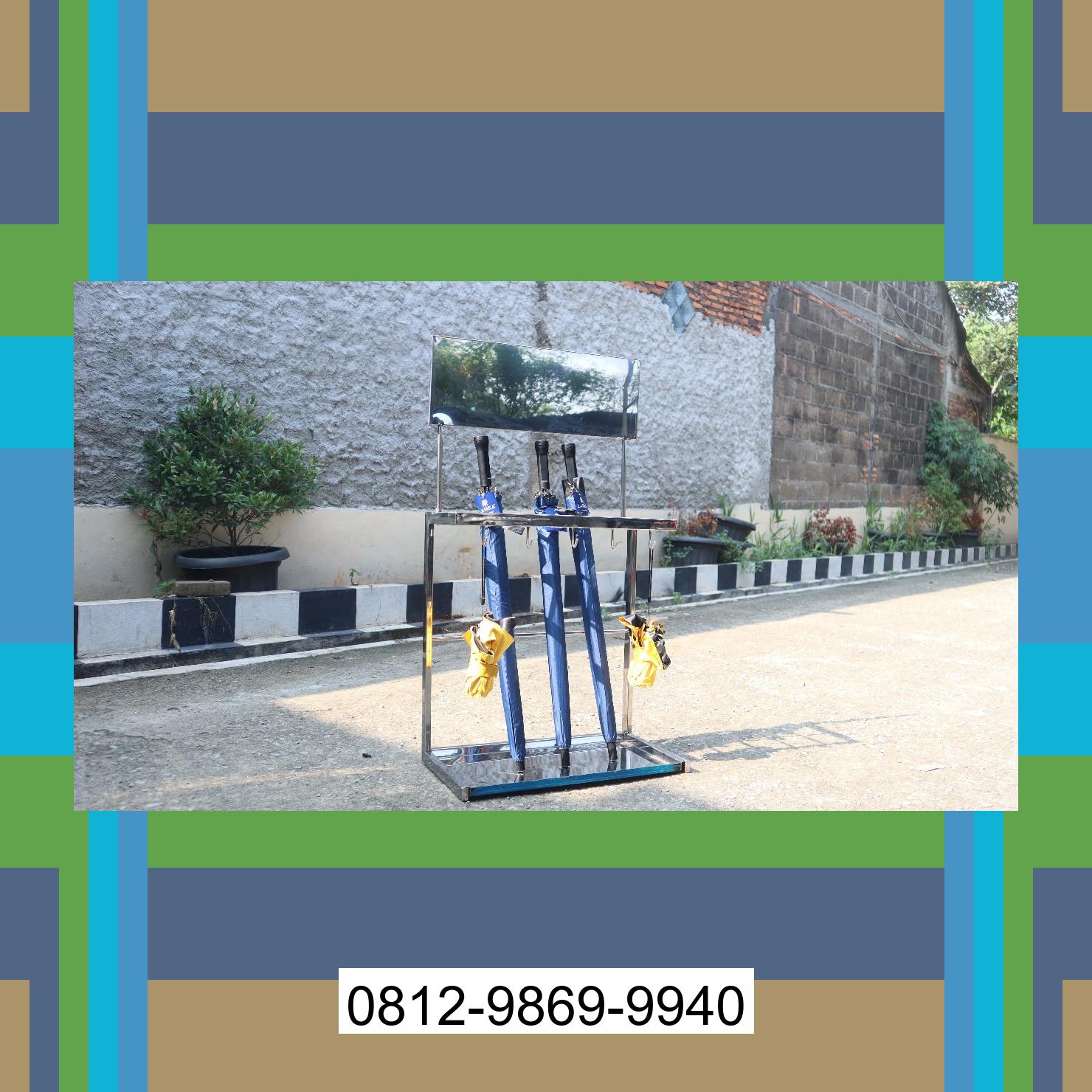 0812-9869-9940 Terbaik, Jual Rak Payung | Tempat Payung | Rak Tempat Stand Payung | Lemari Payung | Promo Launching Mesuji