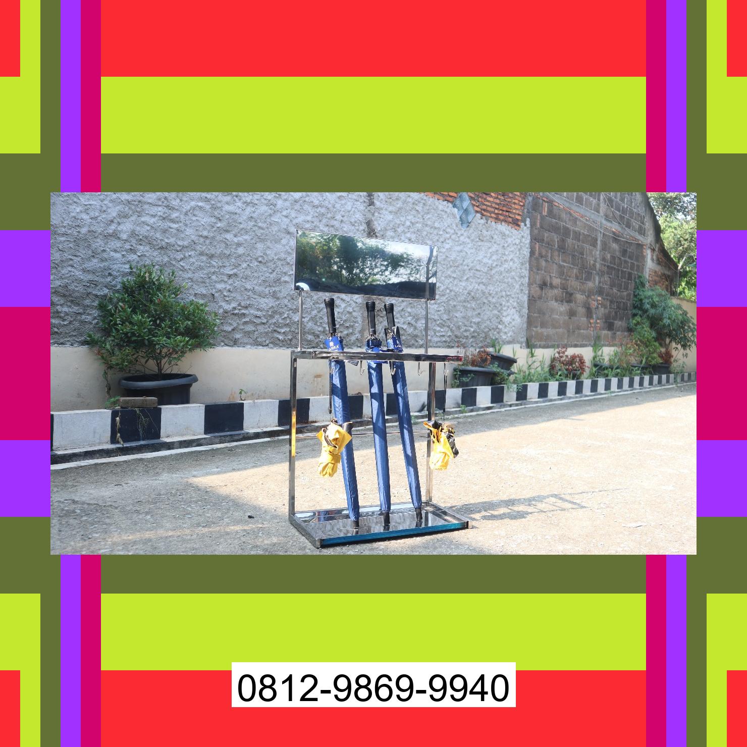 0812-9869-9940 Terbaik, Jual Rak Payung | Tempat Payung | Rak Tempat Stand Payung | Lemari Payung | Promo Launching Morowali