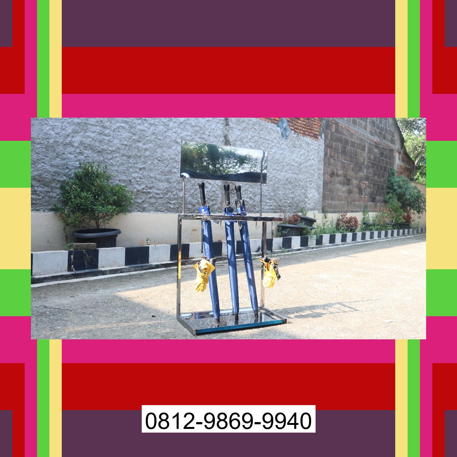 0812-9869-9940 Terbaik, Jual Rak Payung | Tempat Payung | Rak Tempat Stand Payung | Lemari Payung | Promo Launching Muaradua Kisam