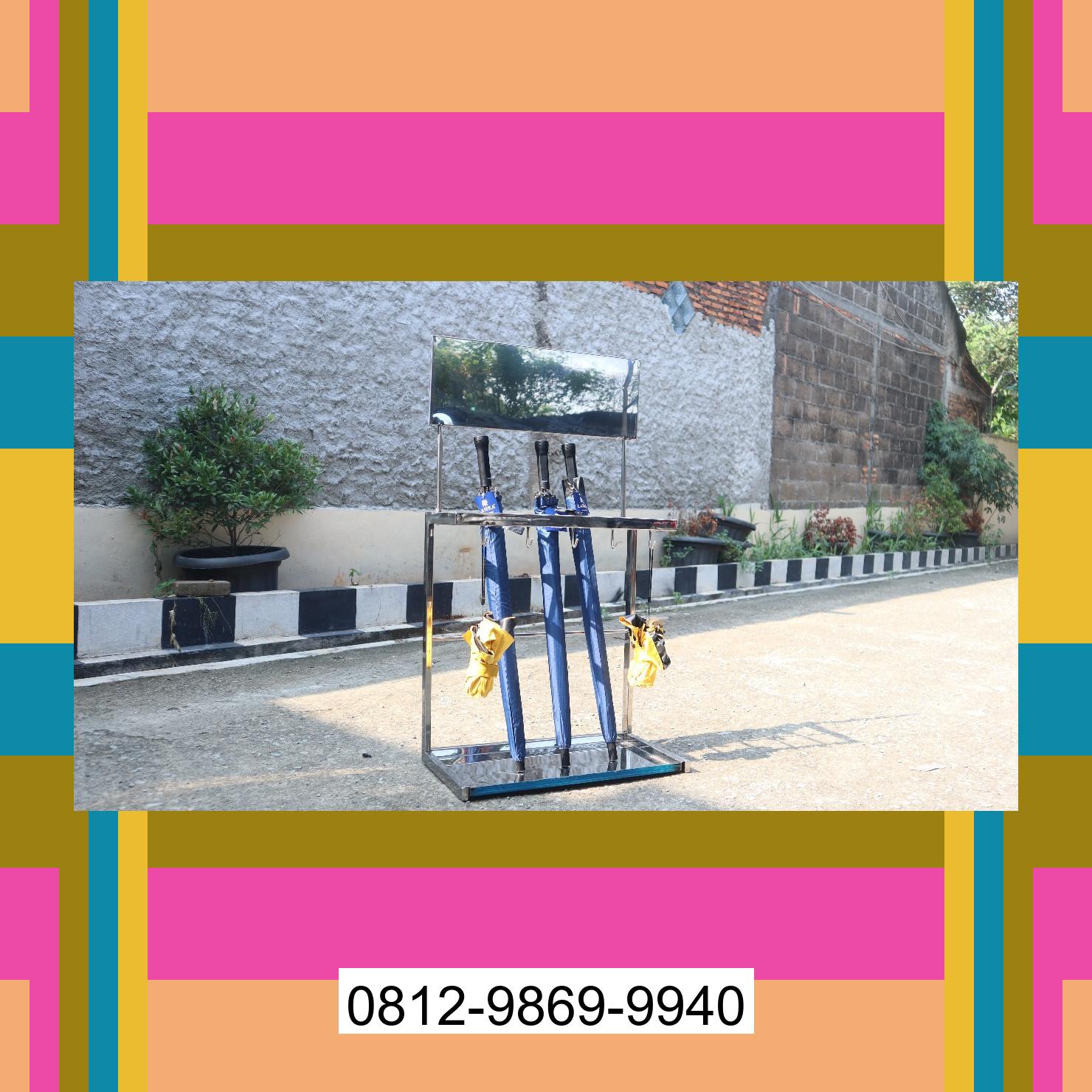 0812-9869-9940 Terbaik, Jual Rak Payung | Tempat Payung | Rak Tempat Stand Payung | Lemari Payung | Promo Launching Onan Ganjang