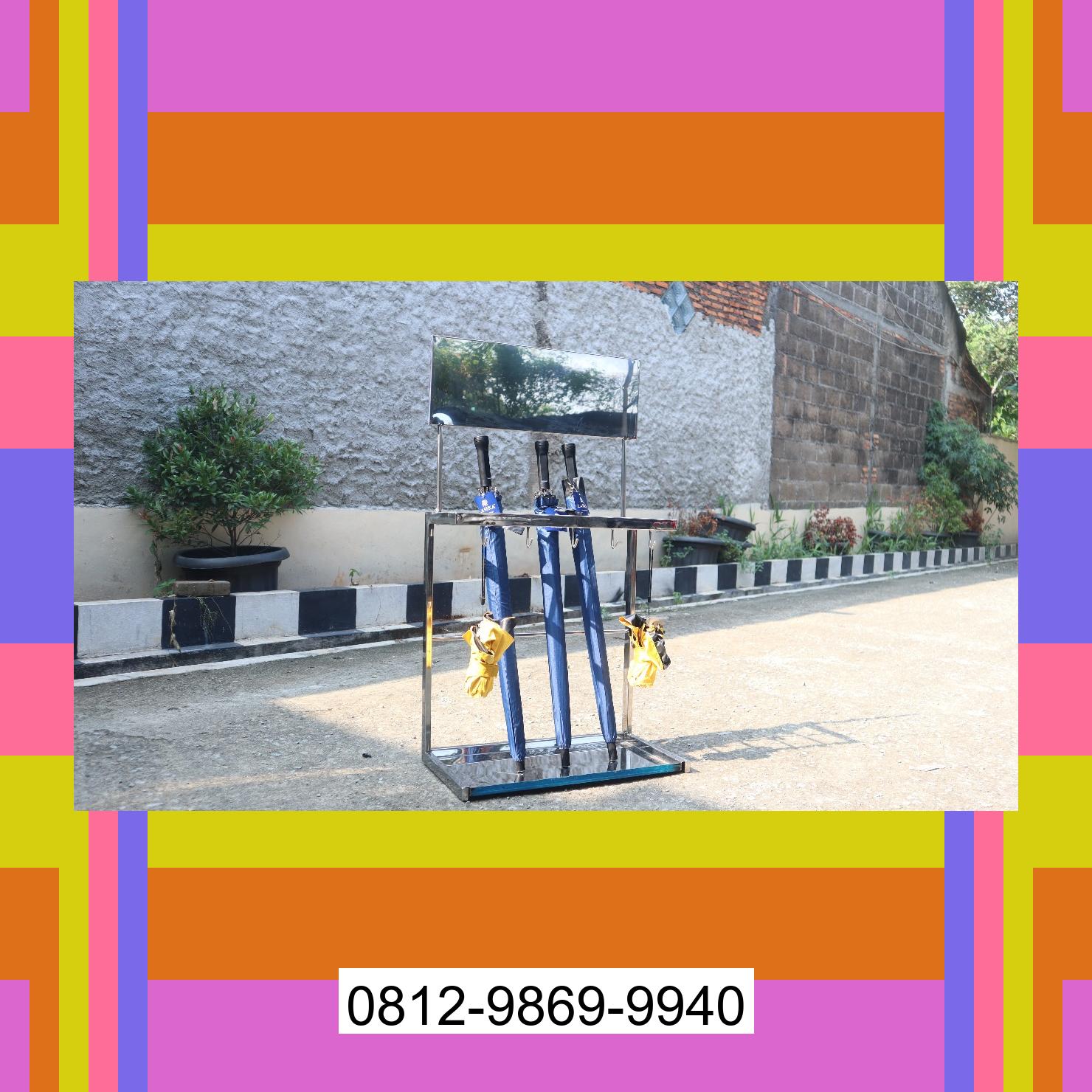 0812-9869-9940 Terbaik, Jual Rak Payung | Tempat Payung | Rak Tempat Stand Payung | Lemari Payung | Promo Launching Padang Tualang