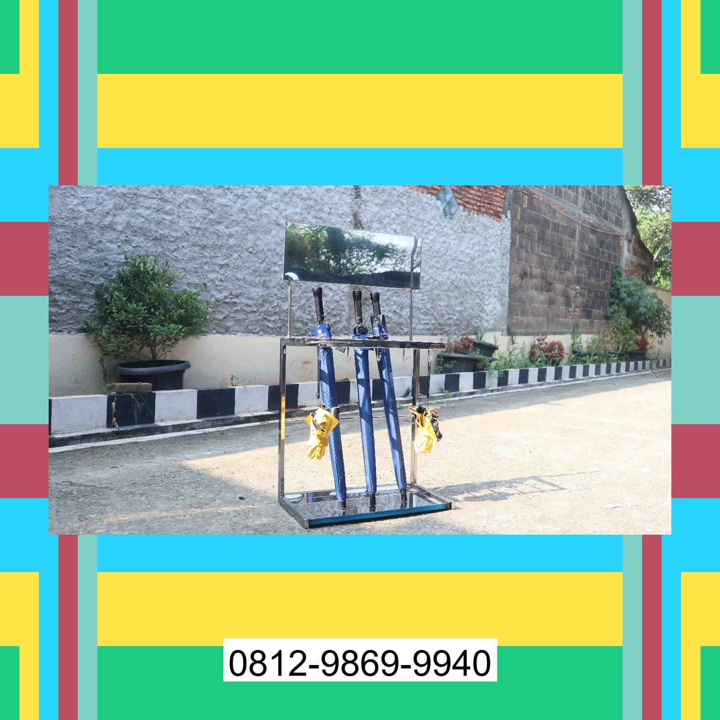 0812-9869-9940 Terbaik, Jual Rak Payung | Tempat Payung | Rak Tempat Stand Payung | Lemari Payung | Promo Launching Pagaran Tapah Darussalam
