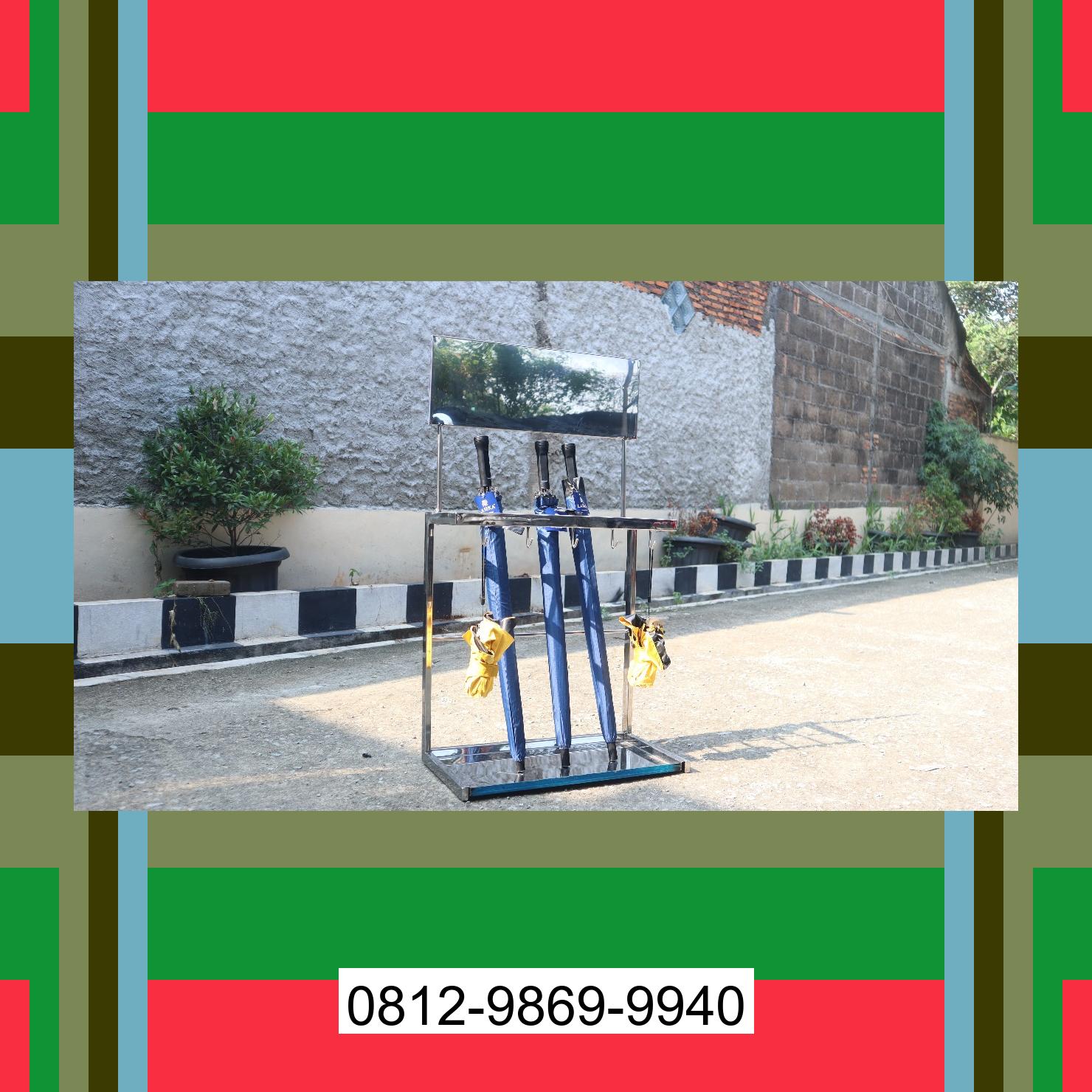 0812-9869-9940 Terbaik, Jual Rak Payung | Tempat Payung | Rak Tempat Stand Payung | Lemari Payung | Promo Launching Panyabungan Barat