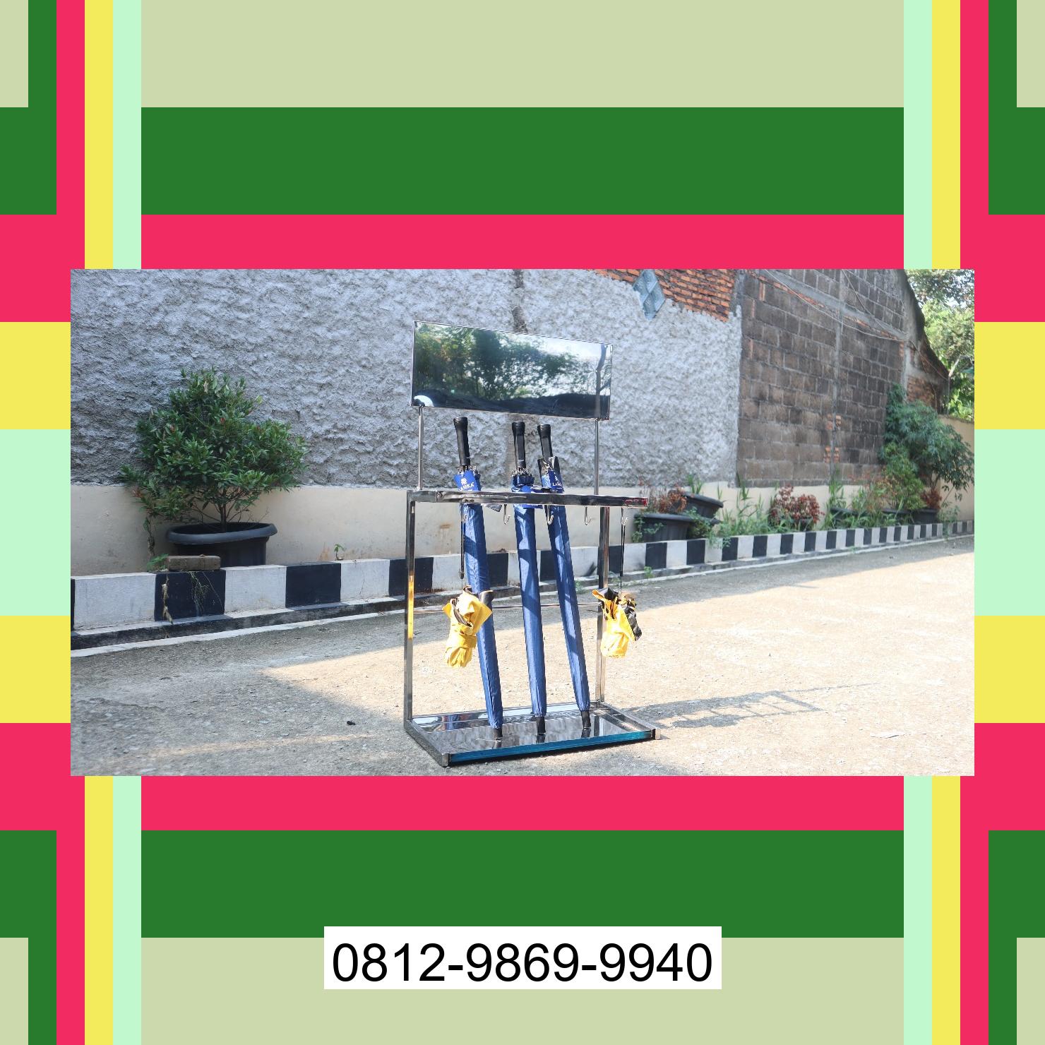 0812-9869-9940 Terbaik, Jual Rak Payung | Tempat Payung | Rak Tempat Stand Payung | Lemari Payung | Promo Launching Pelepat Ilir