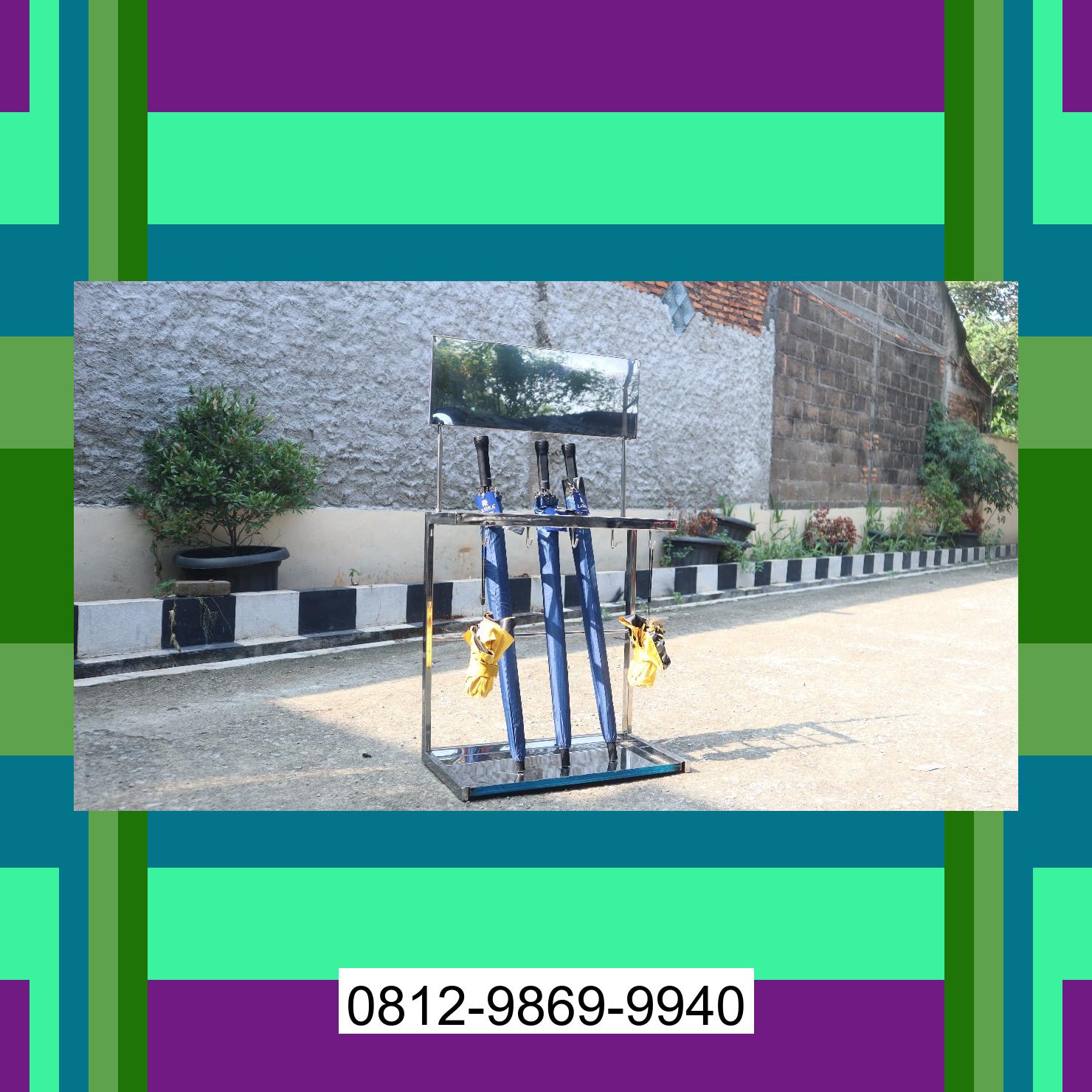 0812-9869-9940 Terbaik, Jual Rak Payung | Tempat Payung | Rak Tempat Stand Payung | Lemari Payung | Promo Launching Perbaungan