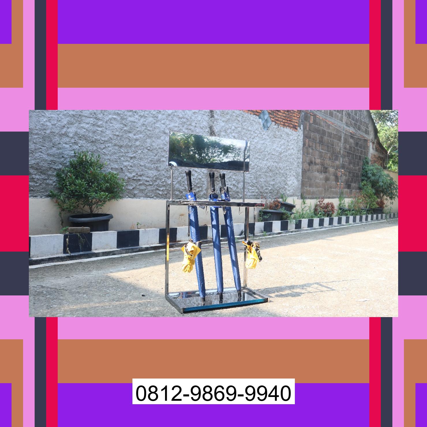 0812-9869-9940 Terbaik, Jual Rak Payung | Tempat Payung | Rak Tempat Stand Payung | Lemari Payung | Promo Launching Pollung