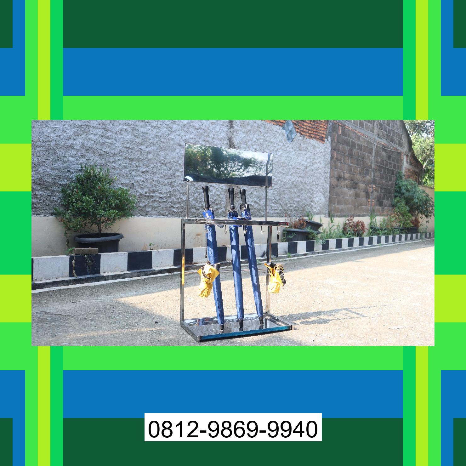 0812-9869-9940 Terbaik, Jual Rak Payung | Tempat Payung | Rak Tempat Stand Payung | Lemari Payung | Promo Launching Pulo Bandring