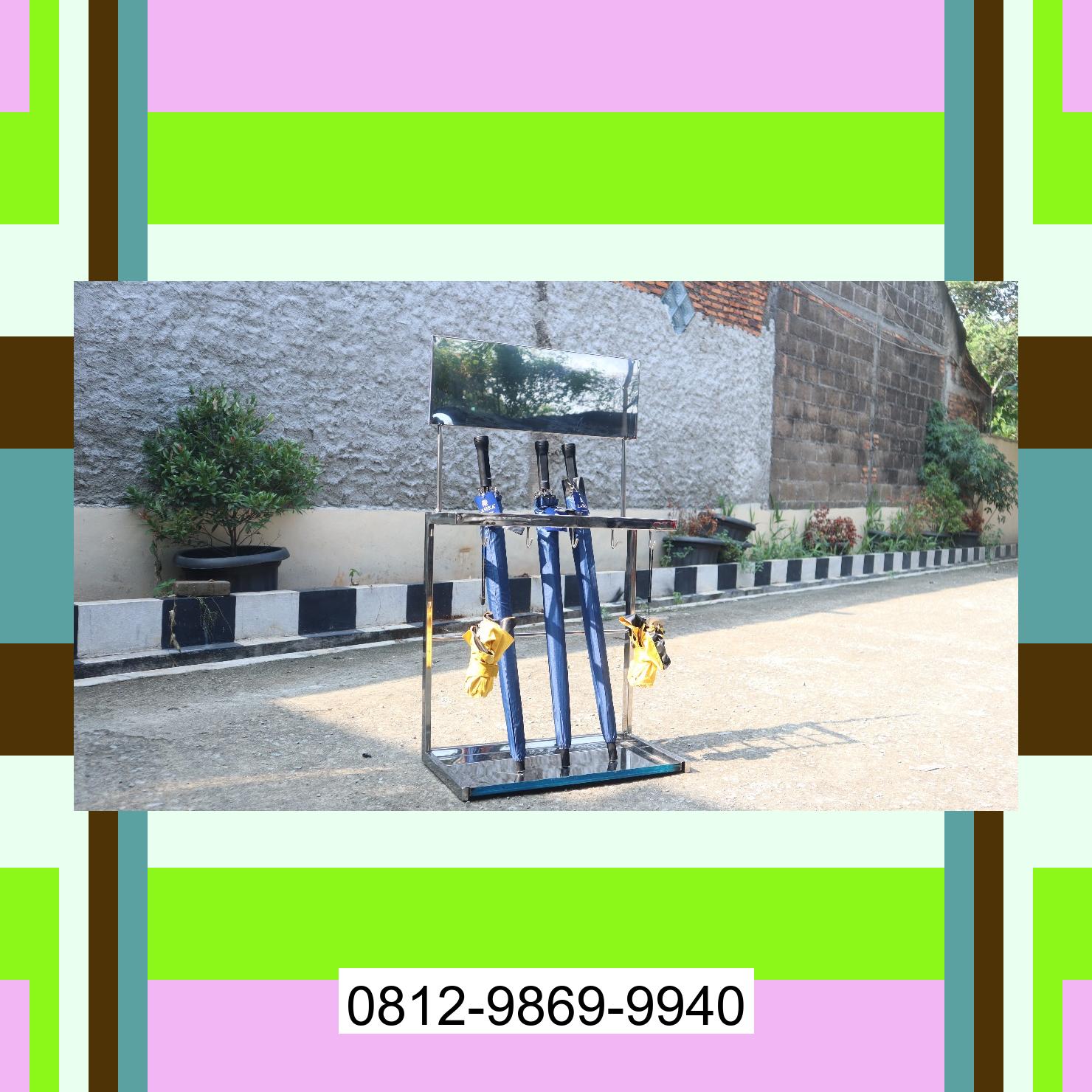 0812-9869-9940 Terbaik, Jual Rak Payung | Tempat Payung | Rak Tempat Stand Payung | Lemari Payung | Promo Launching Rantau Alai