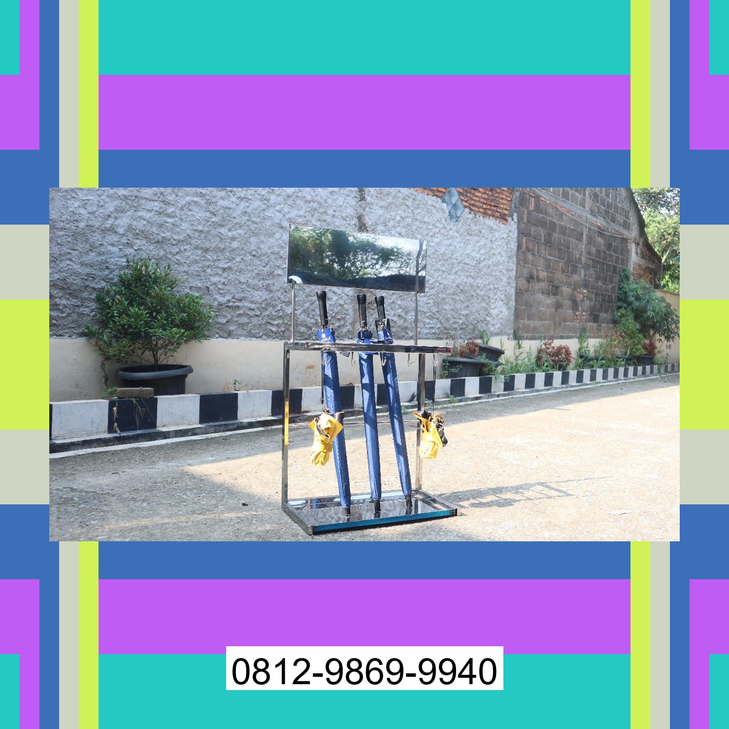 0812-9869-9940 Terbaik, Jual Rak Payung | Tempat Payung | Rak Tempat Stand Payung | Lemari Payung | Promo Launching Rawang Panca Arga