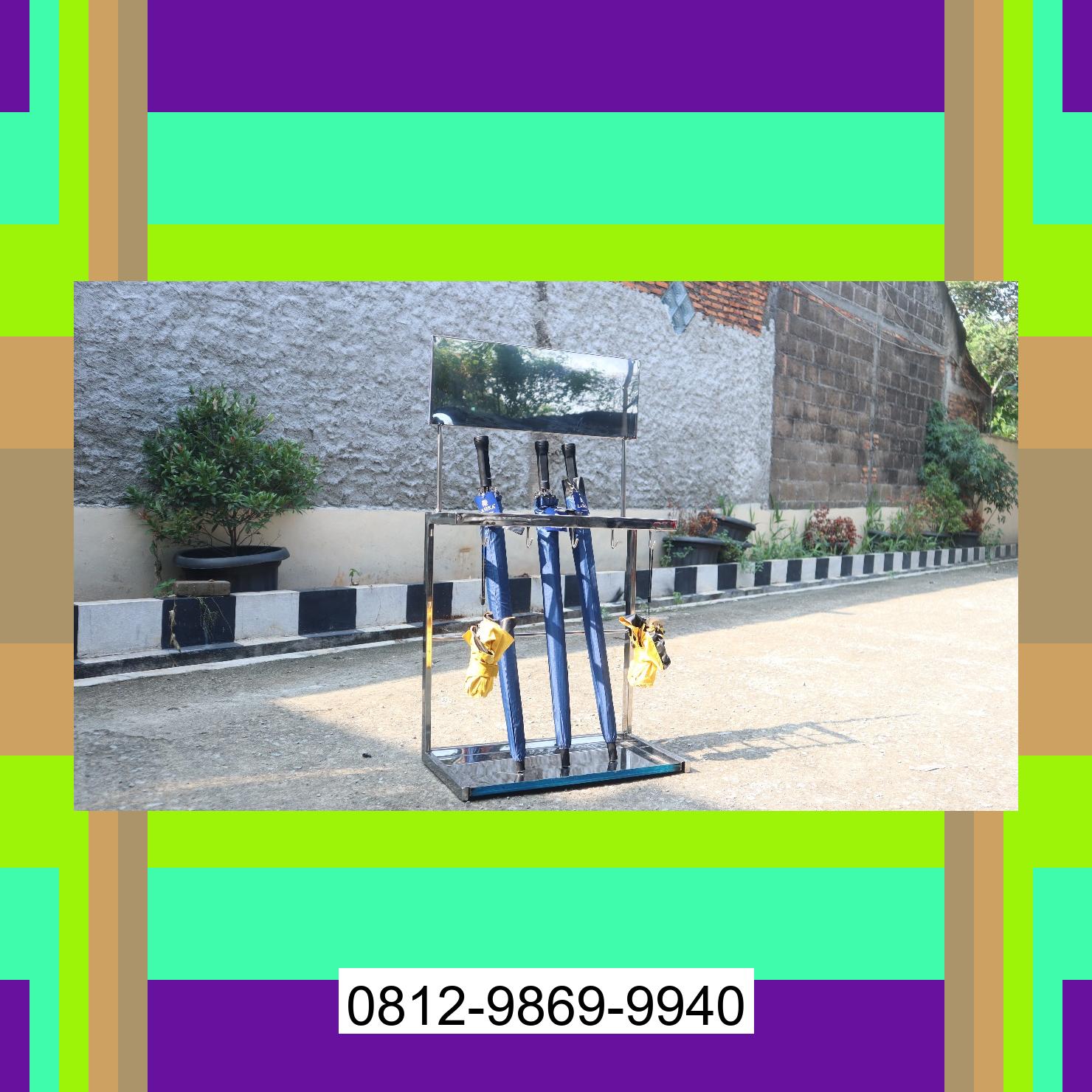 0812-9869-9940 Terbaik, Jual Rak Payung | Tempat Payung | Rak Tempat Stand Payung | Lemari Payung | Promo Launching Sawo