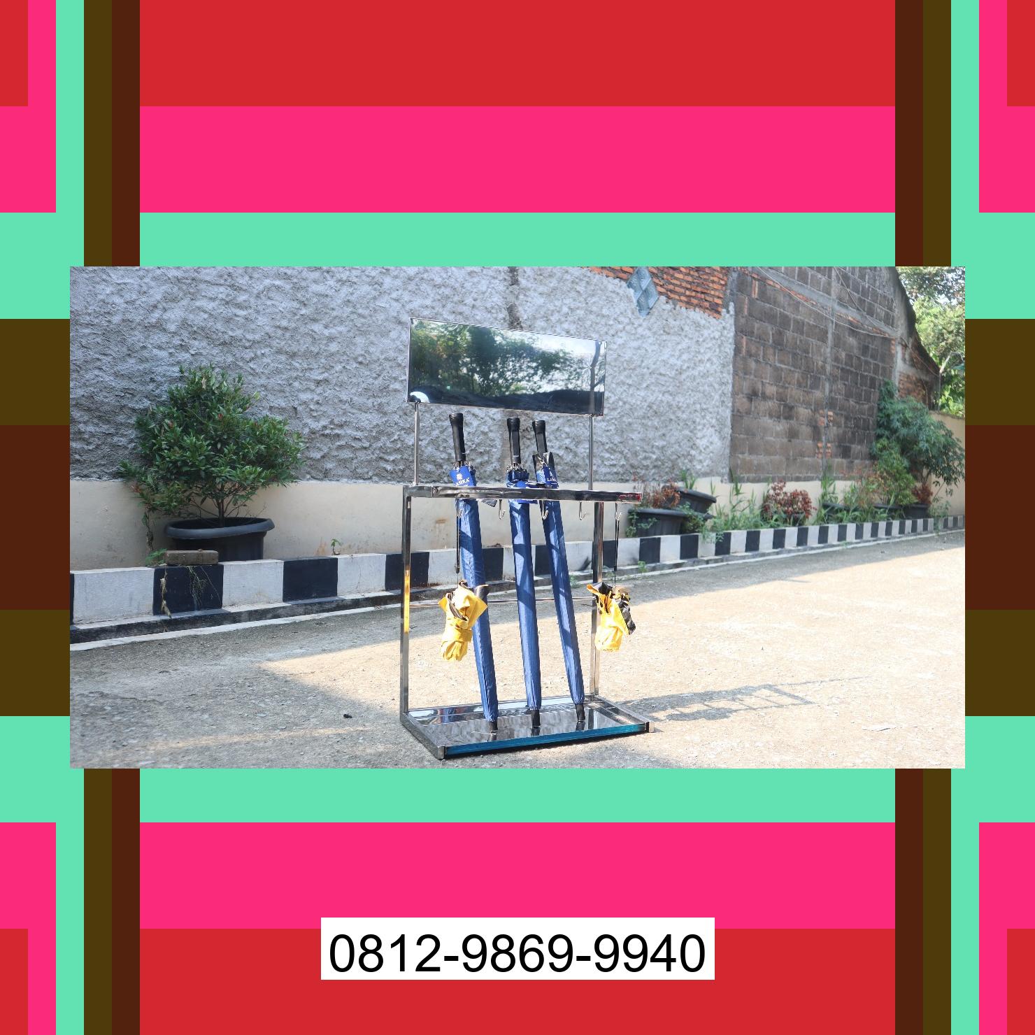 0812-9869-9940 Terbaik, Jual Rak Payung | Tempat Payung | Rak Tempat Stand Payung | Lemari Payung | Promo Launching Secanggang