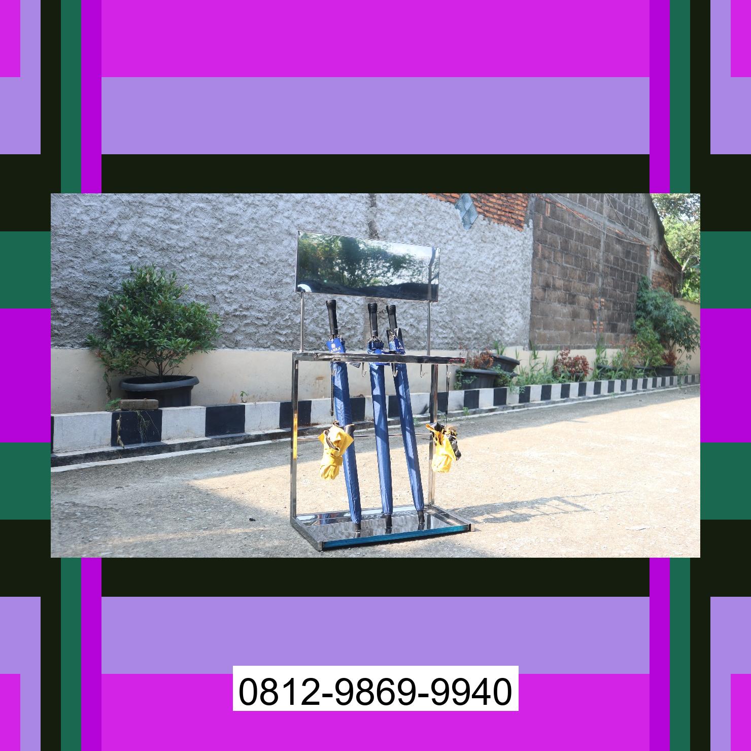 0812-9869-9940 Terbaik, Jual Rak Payung | Tempat Payung | Rak Tempat Stand Payung | Lemari Payung | Promo Launching Semidang Alas Maras