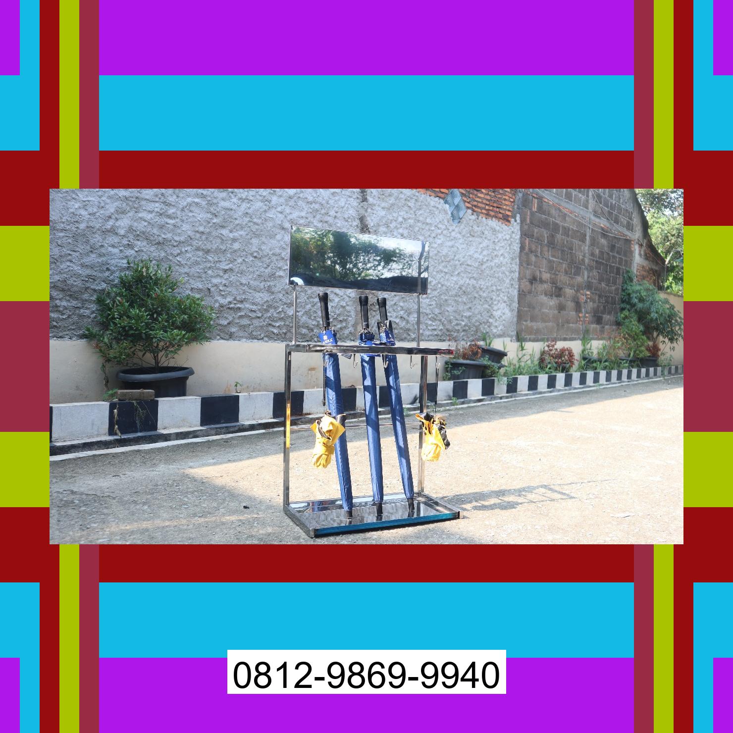 0812-9869-9940 Terbaik, Jual Rak Payung | Tempat Payung | Rak Tempat Stand Payung | Lemari Payung | Promo Launching Silimakuta