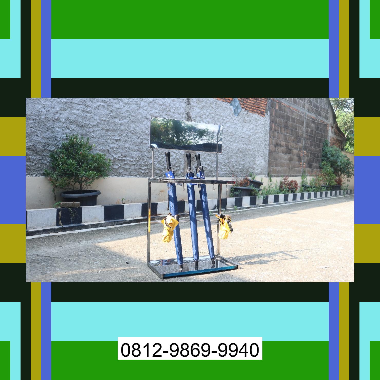 0812-9869-9940 Terbaik, Jual Rak Payung | Tempat Payung | Rak Tempat Stand Payung | Lemari Payung | Promo Launching Sindang Beliti Ilir