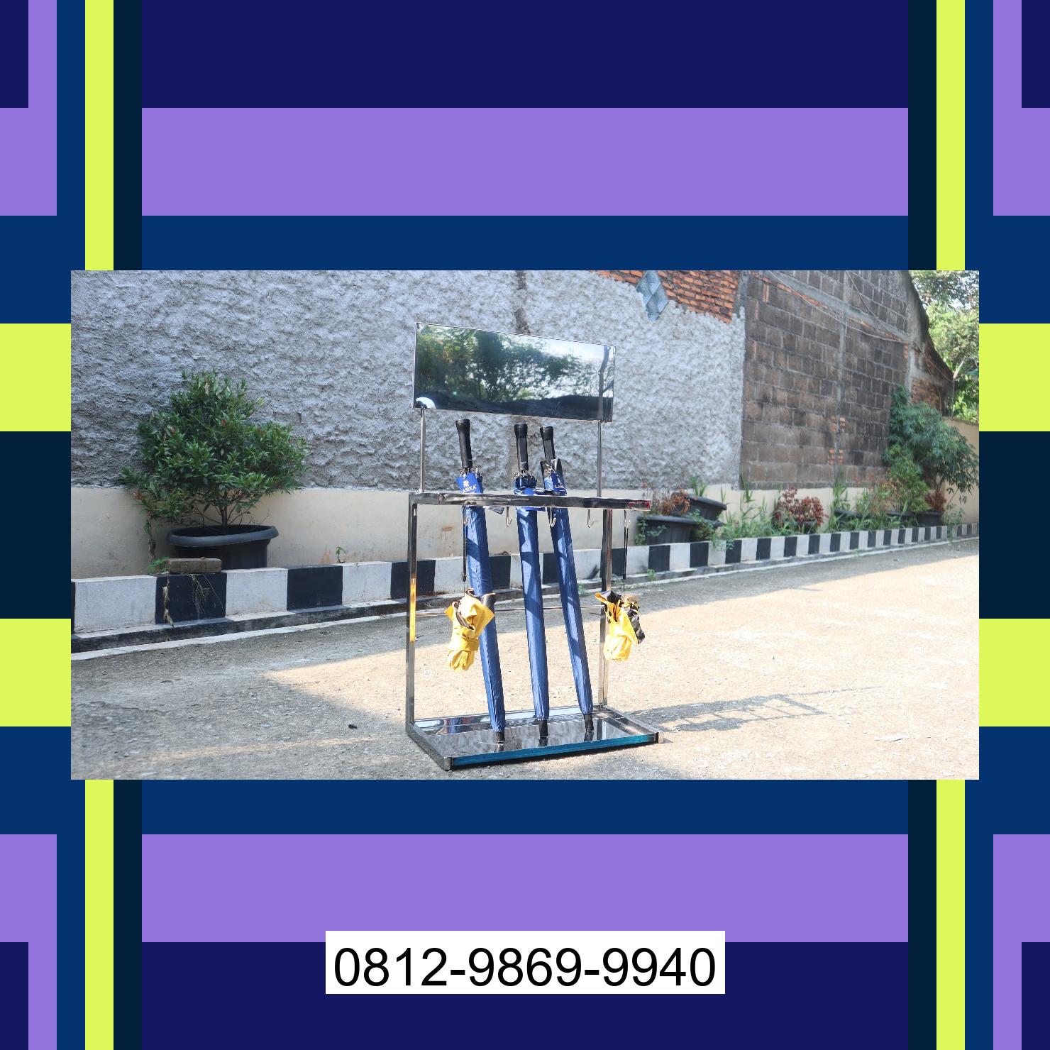 0812-9869-9940 Terbaik, Jual Rak Payung | Tempat Payung | Rak Tempat Stand Payung | Lemari Payung | Promo Launching Somambawa