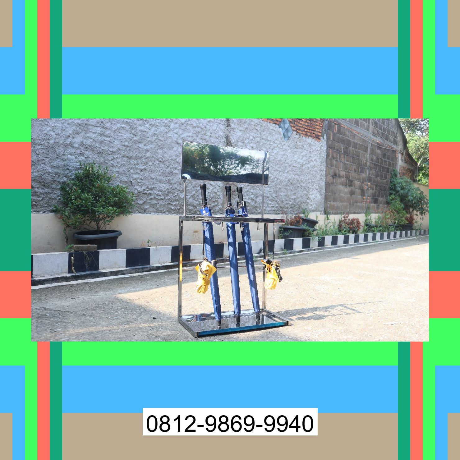 0812-9869-9940 Terbaik, Jual Rak Payung | Tempat Payung | Rak Tempat Stand Payung | Lemari Payung | Promo Launching Sungai Menang