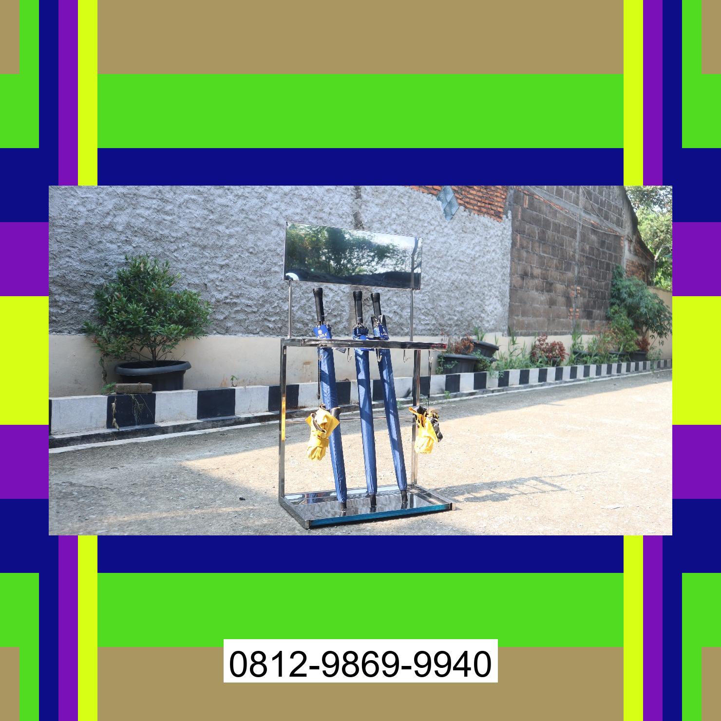 0812-9869-9940 Terbaik, Jual Rak Payung | Tempat Payung | Rak Tempat Stand Payung | Lemari Payung | Promo Launching Talang Ubi