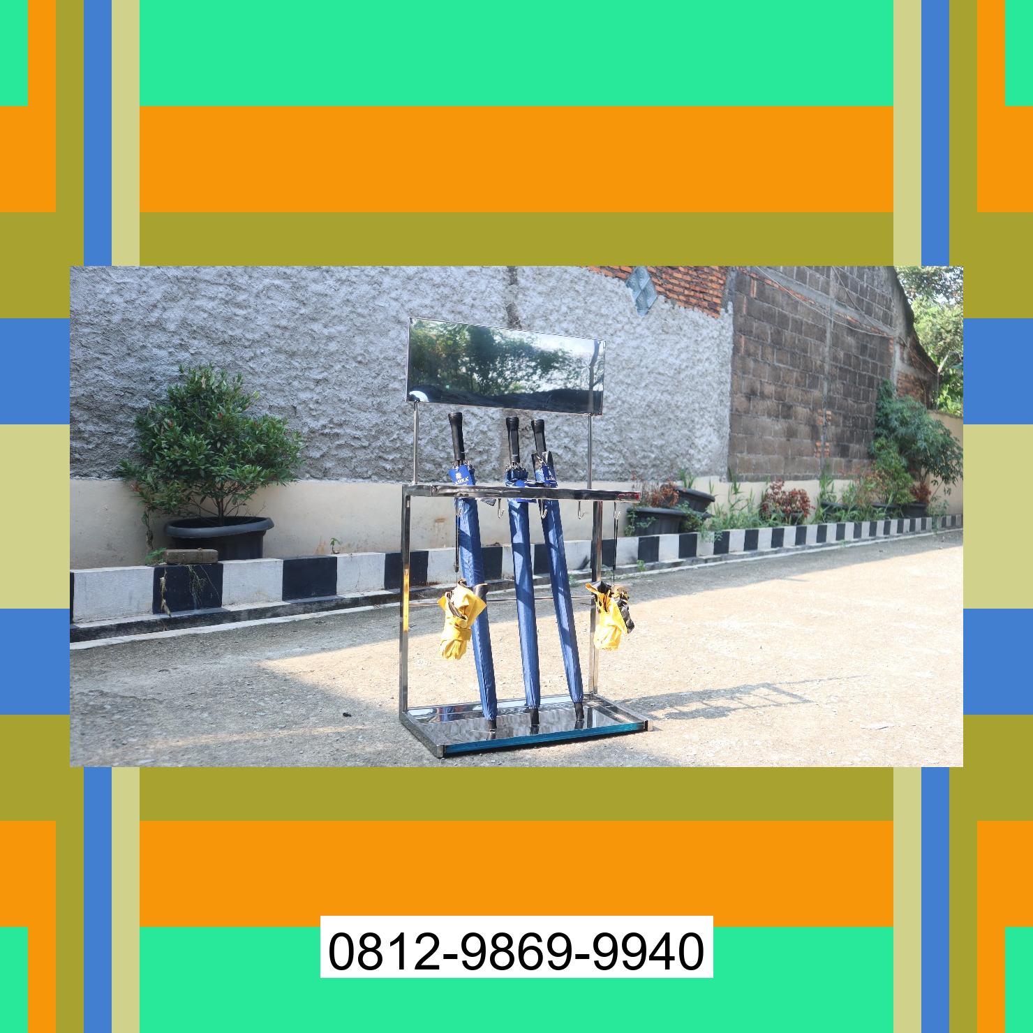 0812-9869-9940 Terbaik, Jual Rak Payung | Tempat Payung | Rak Tempat Stand Payung | Lemari Payung | Promo Launching Tanjung Balai