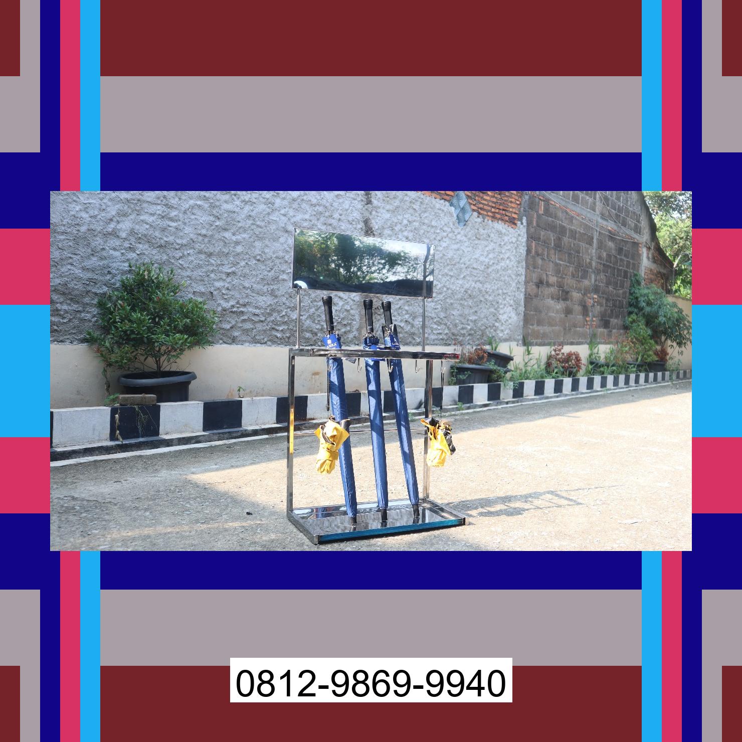 0812-9869-9940 Terbaik, Jual Rak Payung | Tempat Payung | Rak Tempat Stand Payung | Lemari Payung | Promo Launching Tulang Bawang Barat