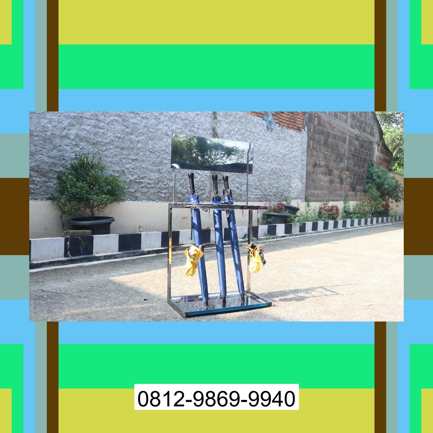0812-9869-9940 Terbaik, Jual Rak Payung | Tempat Payung | Rak Tempat Stand Payung | Lemari Payung | Promo Launching Wampu
