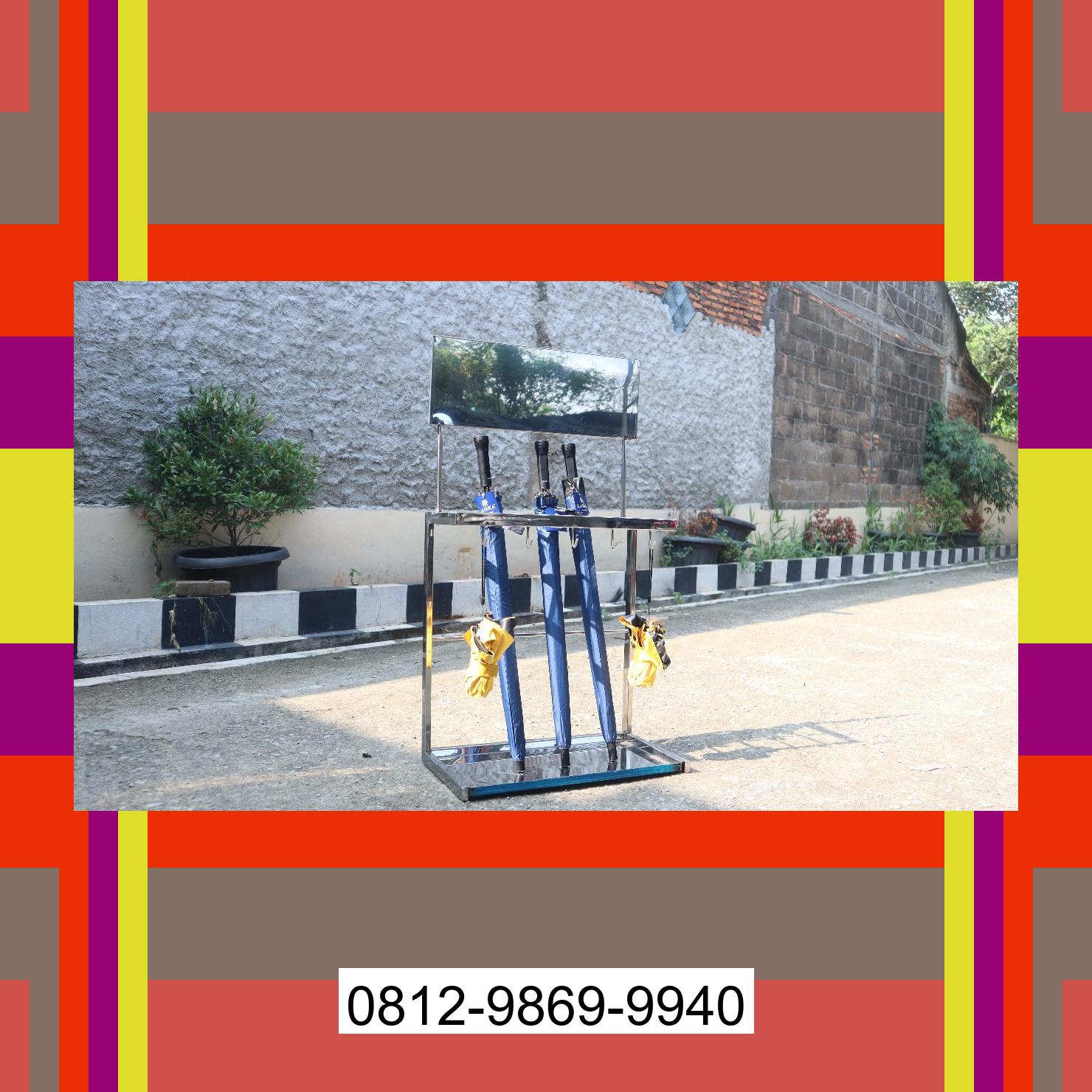 0812-9869-9940 Terbaik, Jual Rak Payung | Tempat Payung | Rak Tempat Stand Payung | Lemari Payung | Promo Launching Wonoasih