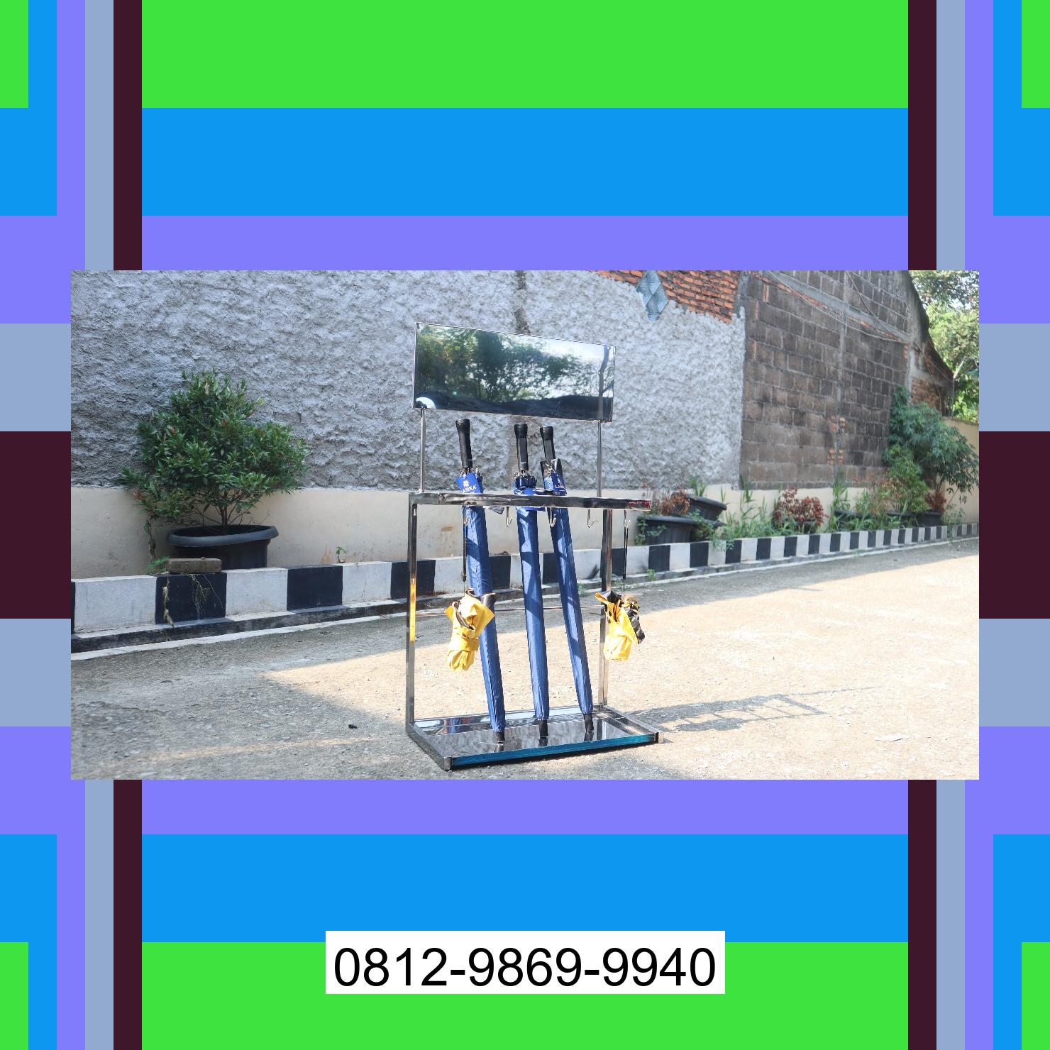 0812-9869-9940 Terbaik, Jual Rak Payung | Tempat Payung | Rak Tempat Stand Payung | Lemari Payung | Promo Launching Wonoayu