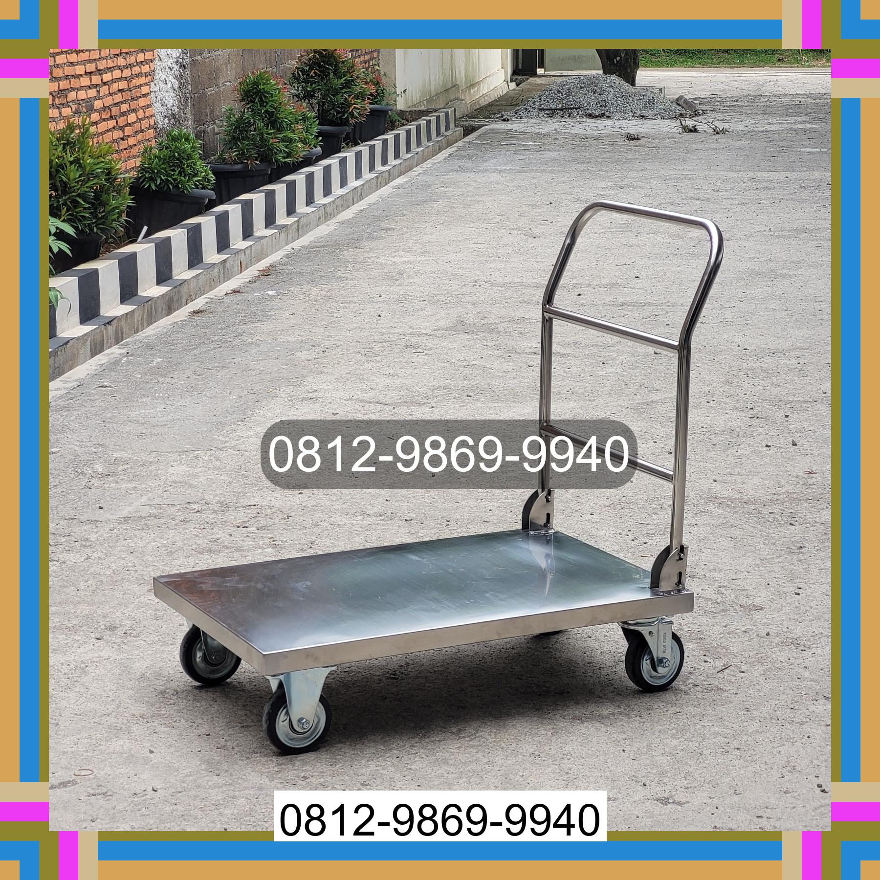 0812-9869-9940 Terlaris, Jual Handtruck Hand Truck 500 kgg & 300 kg | Troli Barang | Troli lipat | Troli angkut Adi Luwih