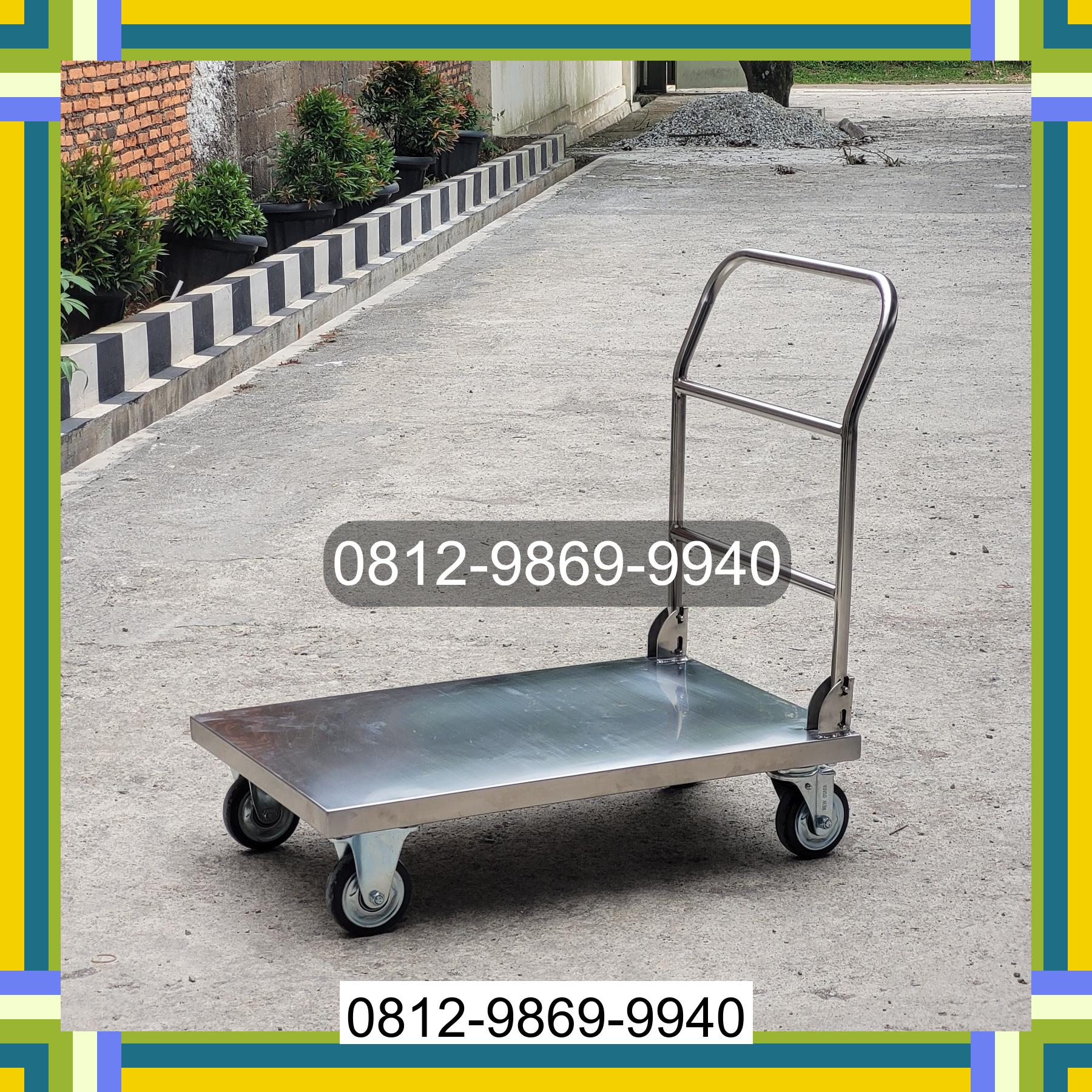 0812-9869-9940 Terlaris, Jual Handtruck Hand Truck 500 kgg & 300 kg | Troli Barang | Troli lipat | Troli angkut Alasa