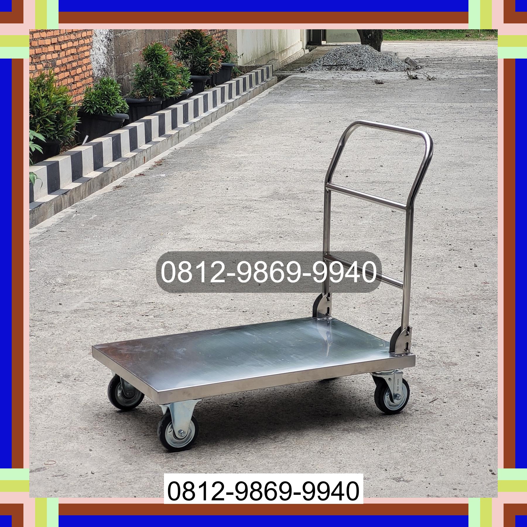 0812-9869-9940 Terlaris, Jual Handtruck Hand Truck 500 kgg & 300 kg | Troli Barang | Troli lipat | Troli angkut Anataurei