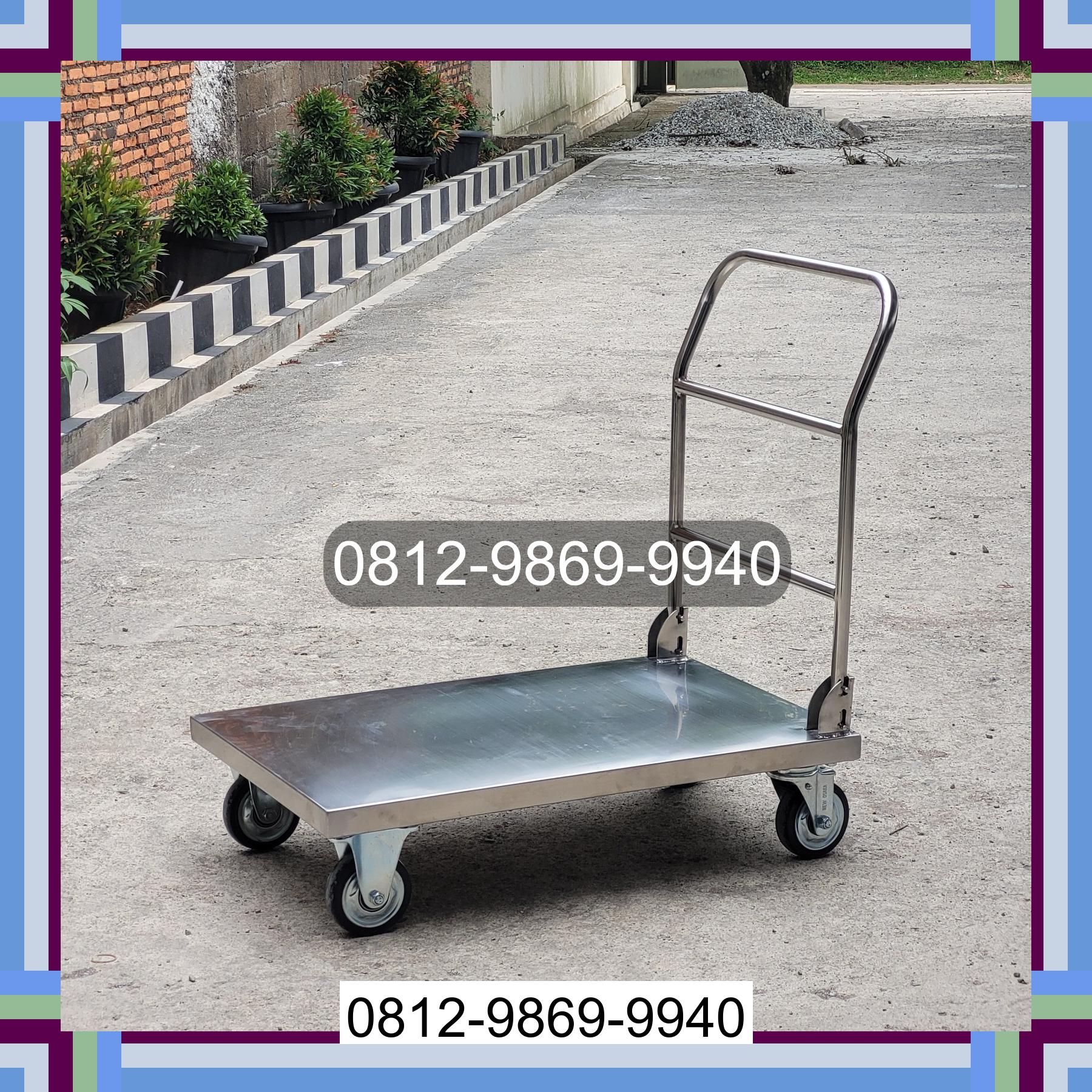 0812-9869-9940 Terlaris, Jual Handtruck Hand Truck 500 kgg & 300 kg | Troli Barang | Troli lipat | Troli angkut Andam Dewi