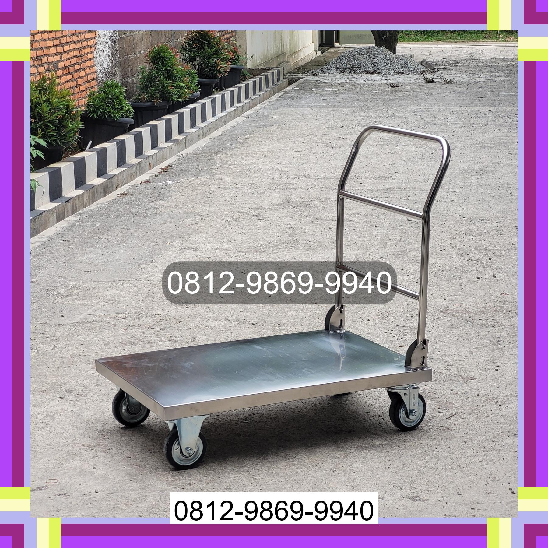 0812-9869-9940 Terlaris, Jual Handtruck Hand Truck 500 kgg & 300 kg | Troli Barang | Troli lipat | Troli angkut Angkola Selatan