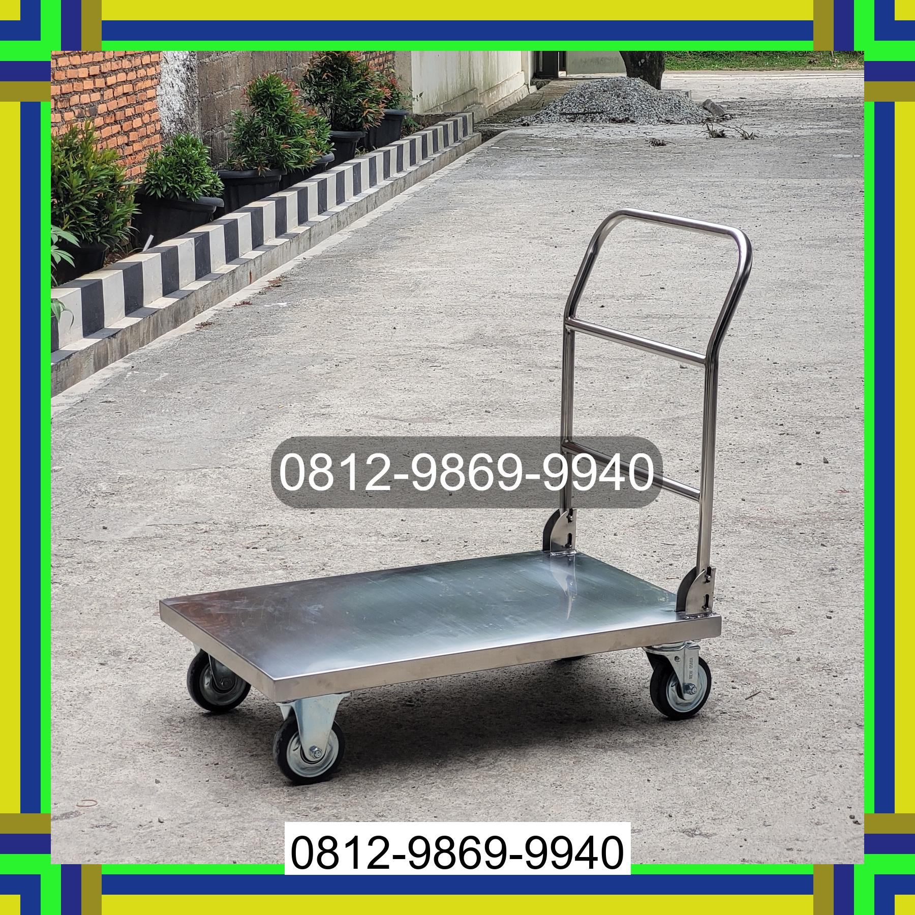 0812-9869-9940 Terlaris, Jual Handtruck Hand Truck 500 kgg & 300 kg | Troli Barang | Troli lipat | Troli angkut Banggai Kepulauan