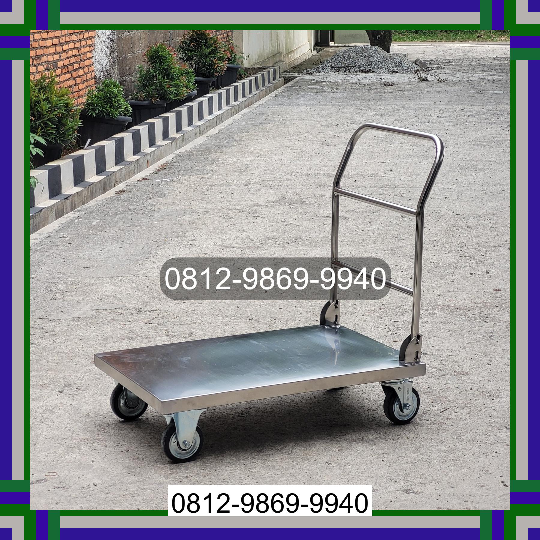 0812-9869-9940 Terlaris, Jual Handtruck Hand Truck 500 kgg & 300 kg | Troli Barang | Troli lipat | Troli angkut Barus Utara