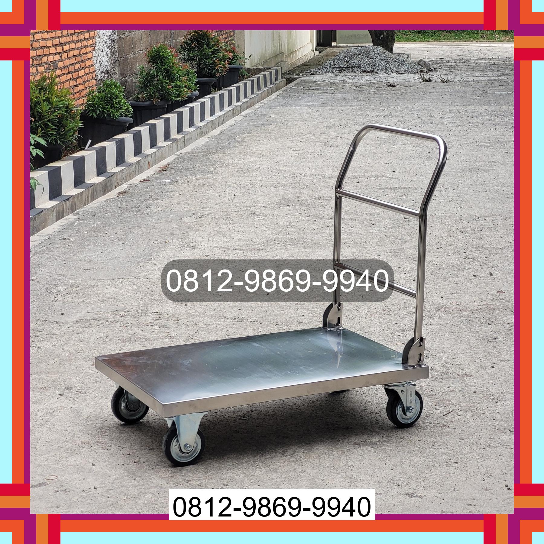 0812-9869-9940 Terlaris, Jual Handtruck Hand Truck 500 kgg & 300 kg | Troli Barang | Troli lipat | Troli angkut Bonatua Lunasi