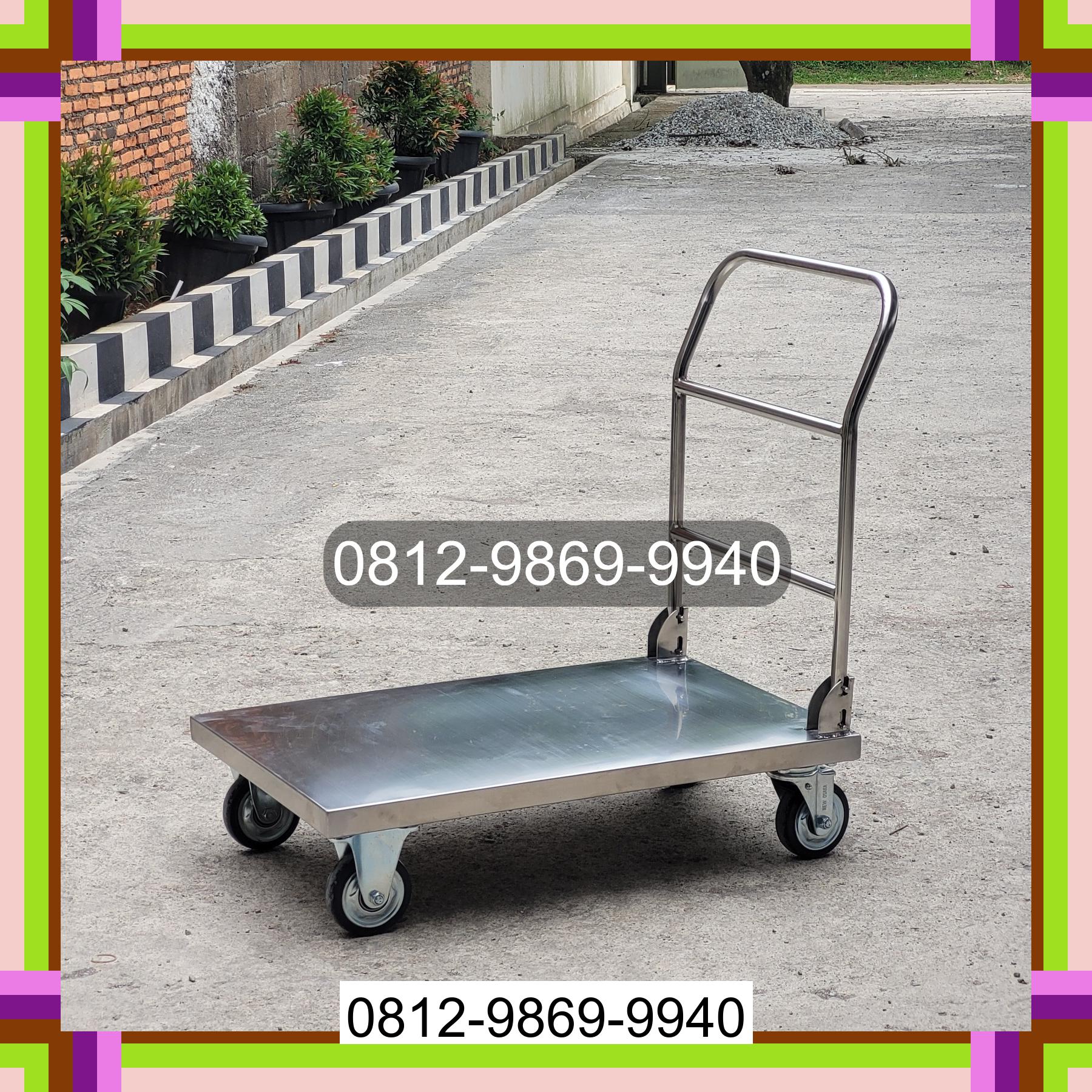 0812-9869-9940 Terlaris, Jual Handtruck Hand Truck 500 kgg & 300 kg | Troli Barang | Troli lipat | Troli angkut Buol