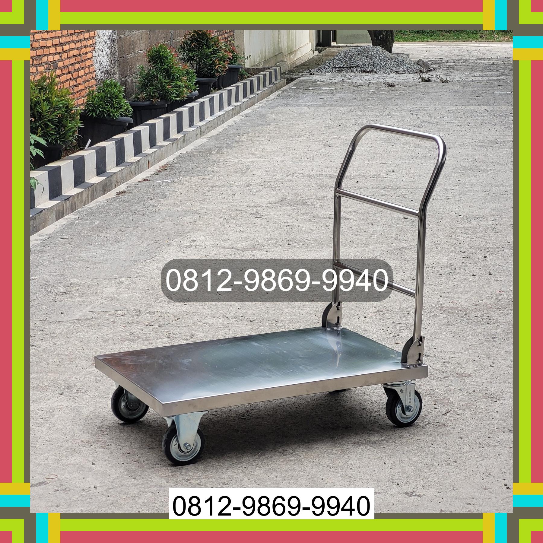 0812-9869-9940 Terlaris, Jual Handtruck Hand Truck 500 kgg & 300 kg | Troli Barang | Troli lipat | Troli angkut Ciawigebang