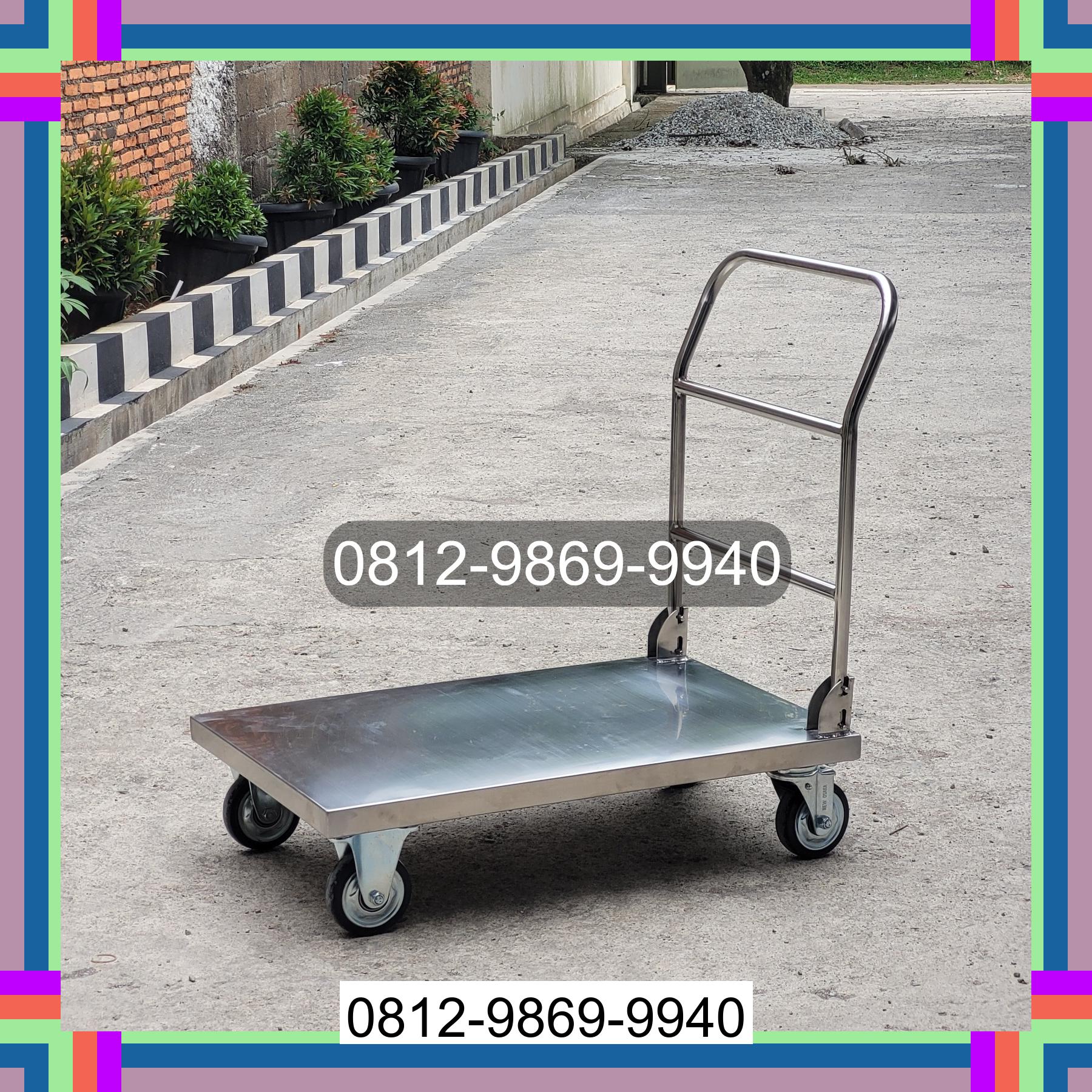 0812-9869-9940 Terlaris, Jual Handtruck Hand Truck 500 kgg & 300 kg | Troli Barang | Troli lipat | Troli angkut Cibeber