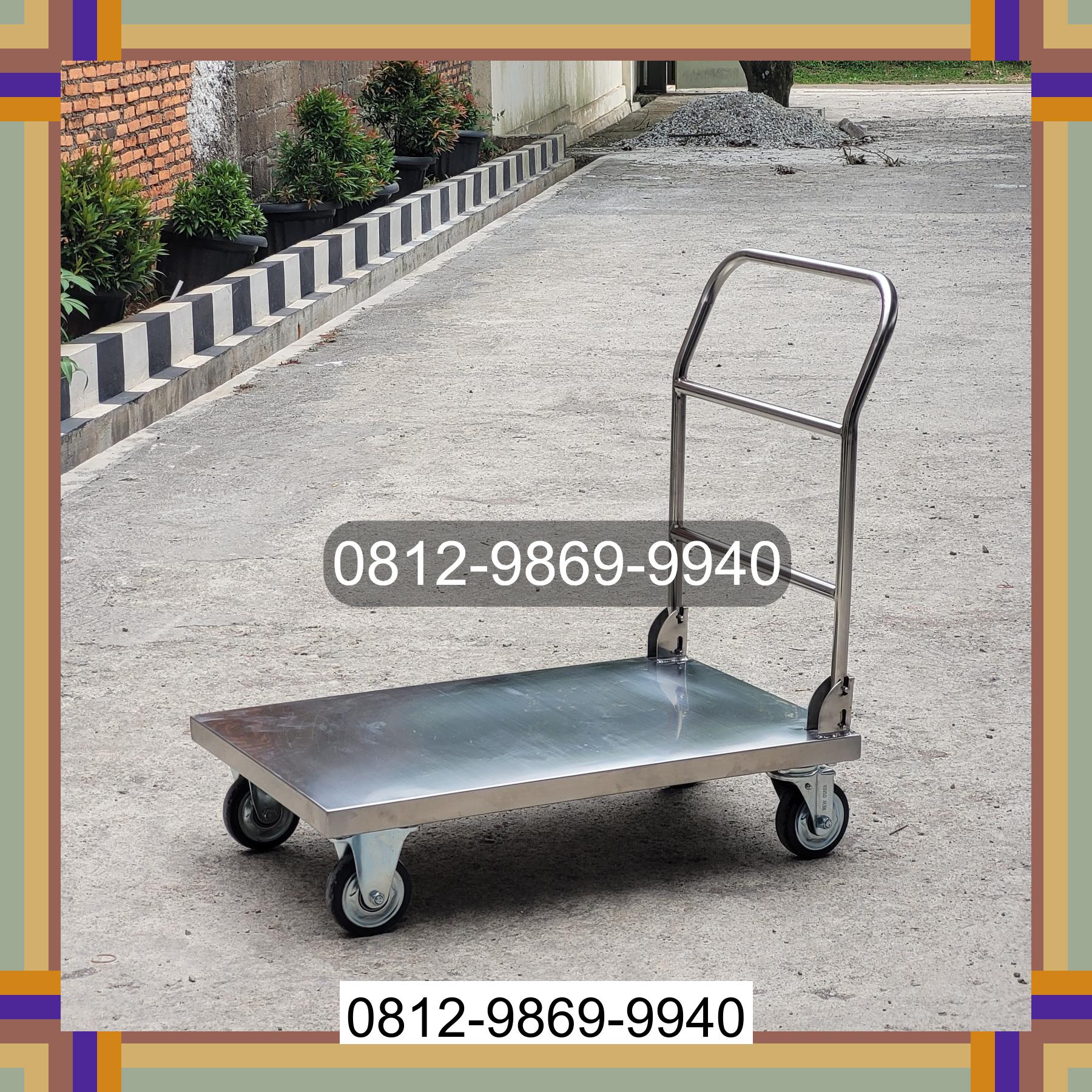 0812-9869-9940 Terlaris, Jual Handtruck Hand Truck 500 kgg & 300 kg | Troli Barang | Troli lipat | Troli angkut Damer