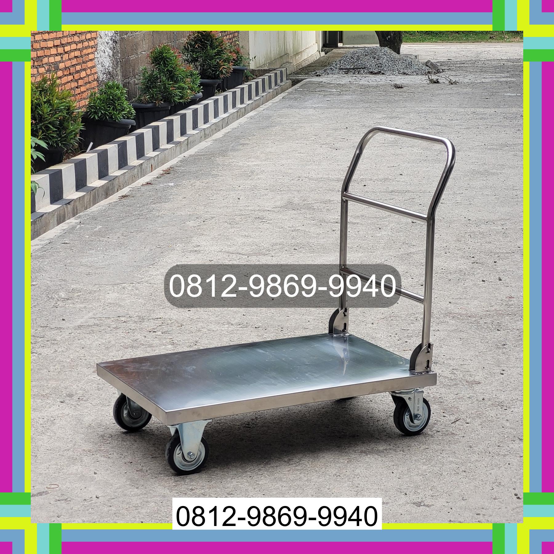 0812-9869-9940 Terlaris, Jual Handtruck Hand Truck 500 kgg & 300 kg | Troli Barang | Troli lipat | Troli angkut Hoya