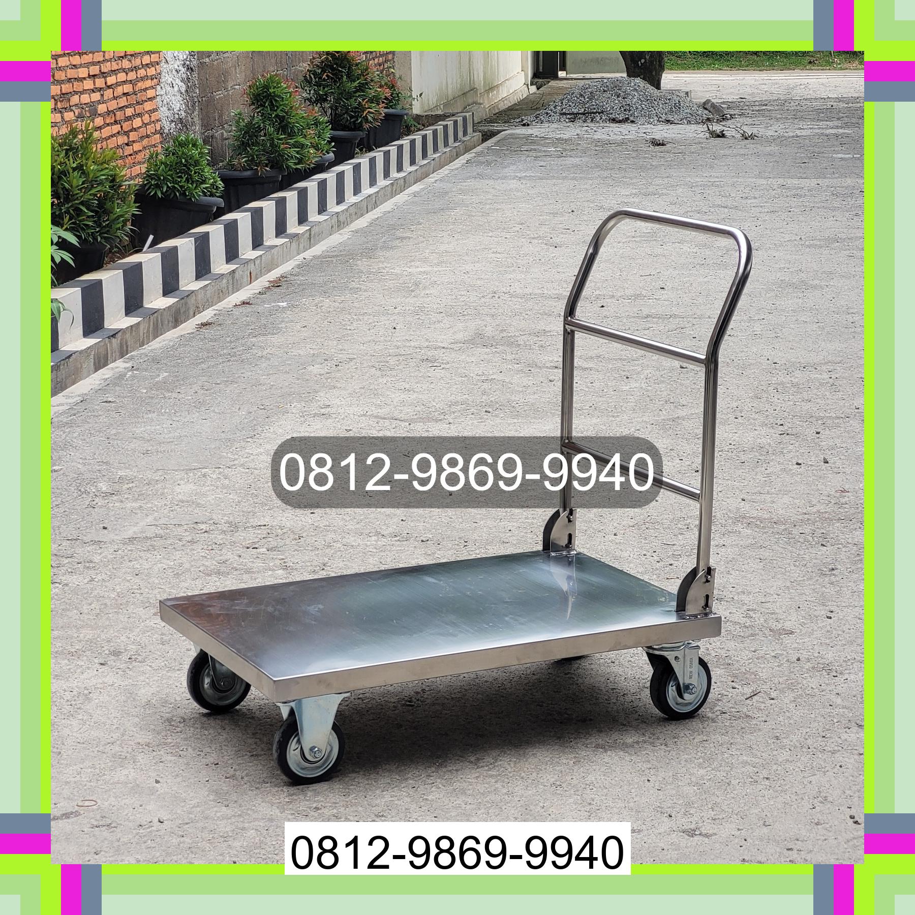0812-9869-9940 Terlaris, Jual Handtruck Hand Truck 500 kgg & 300 kg | Troli Barang | Troli lipat | Troli angkut Huruna