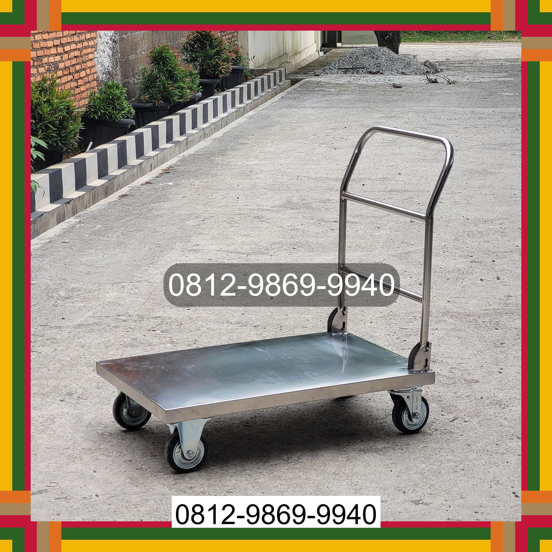 0812-9869-9940 Terlaris, Jual Handtruck Hand Truck 500 kgg & 300 kg | Troli Barang | Troli lipat | Troli angkut Jujuhan