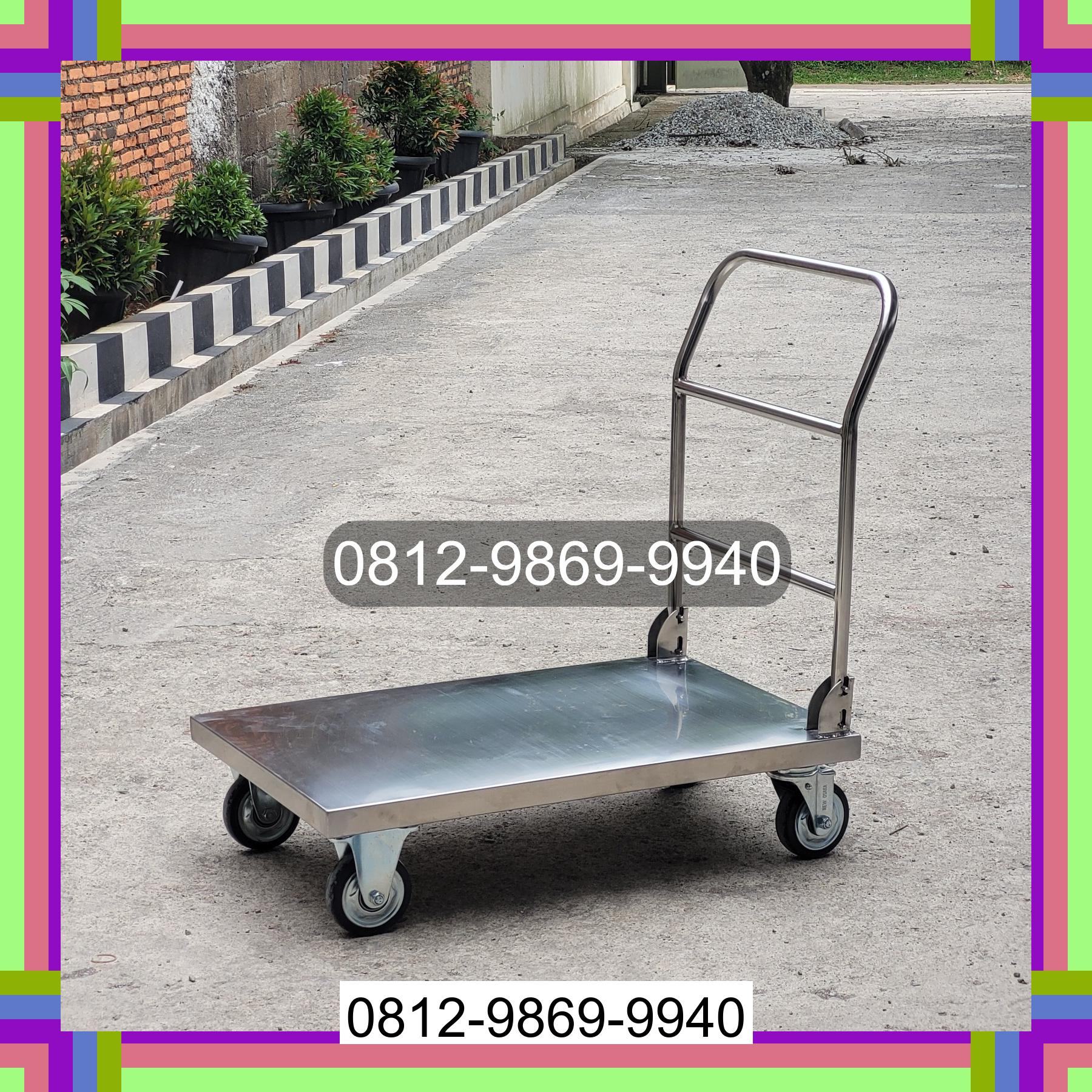 0812-9869-9940 Terlaris, Jual Handtruck Hand Truck 500 kgg & 300 kg | Troli Barang | Troli lipat | Troli angkut Karang Asem